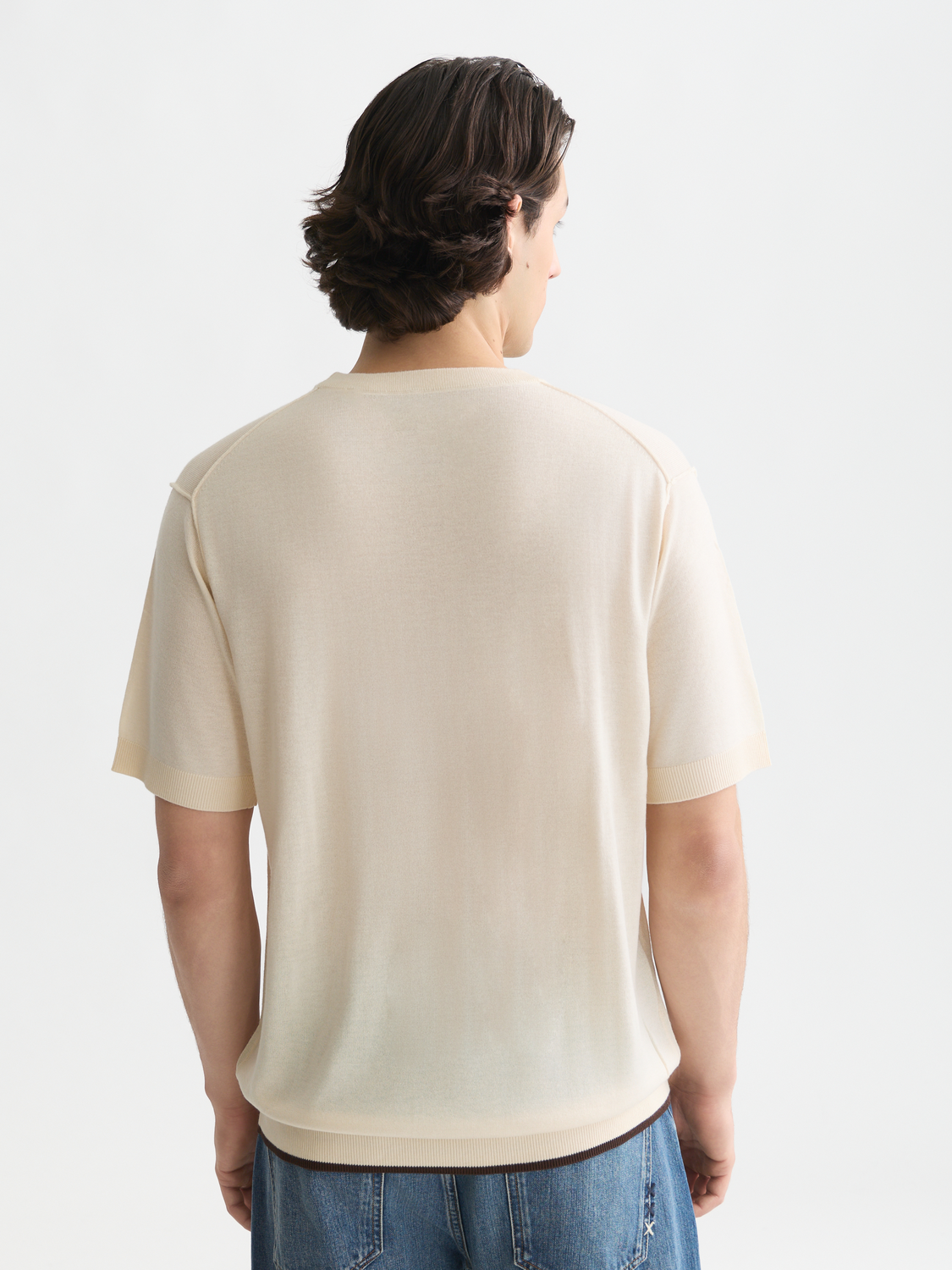 Knitted t-shirt