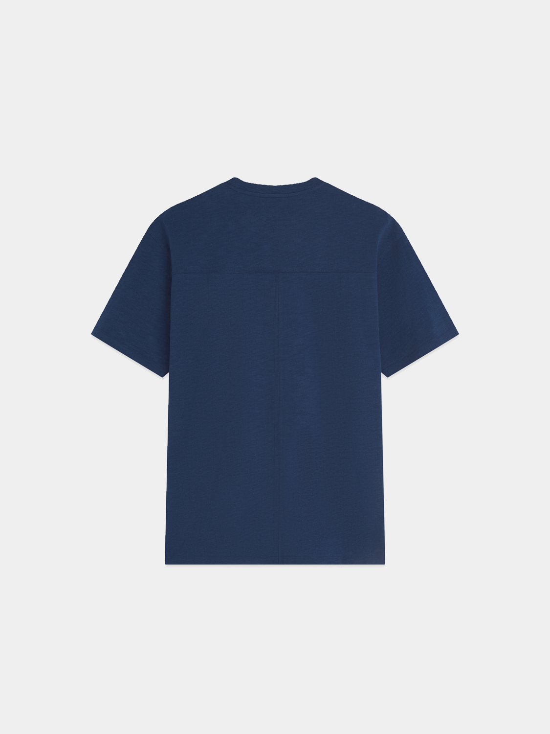 Black short-sleeve T-shirt by Scotch & Soda with embroidered logo on the front, casual and stylish men's tee.