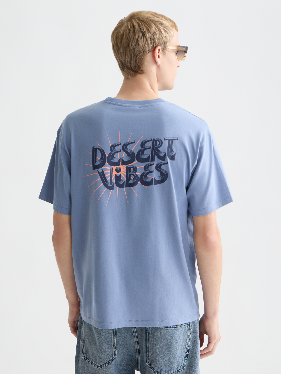 SCOTCH & SODA short sleeve artwork T-shirt featuring a colorful graphic design on the front.