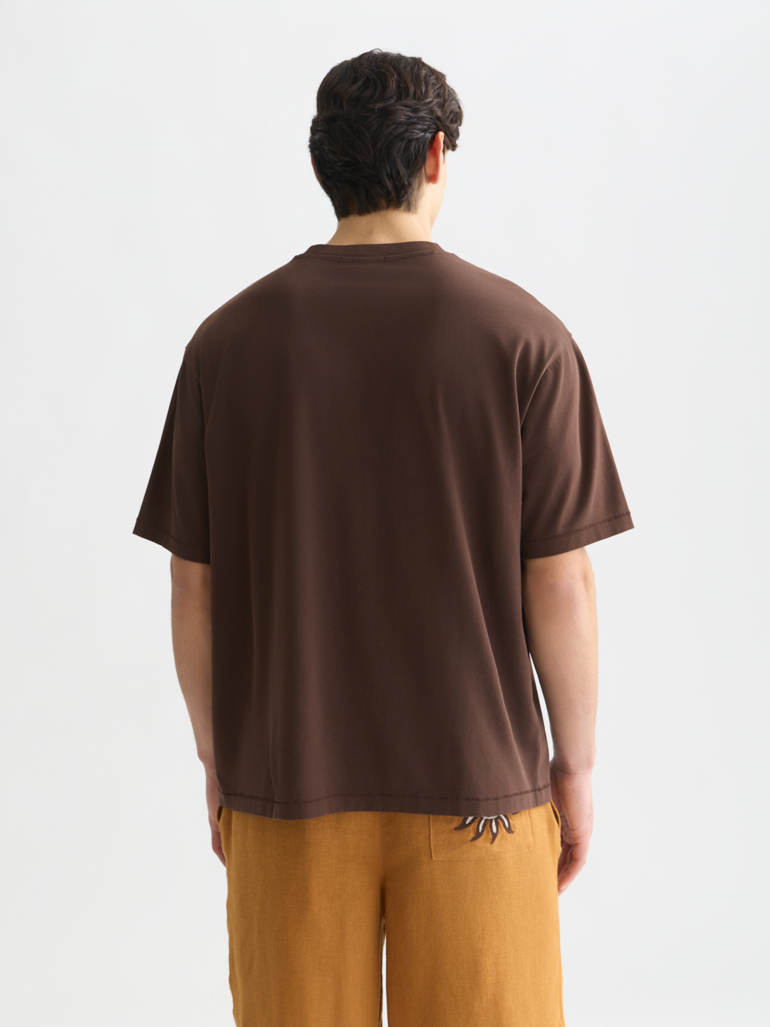 Scotch & Soda short sleeve artwork T-shirt with colorful graphic design on front, casual style, men's fashion tee.