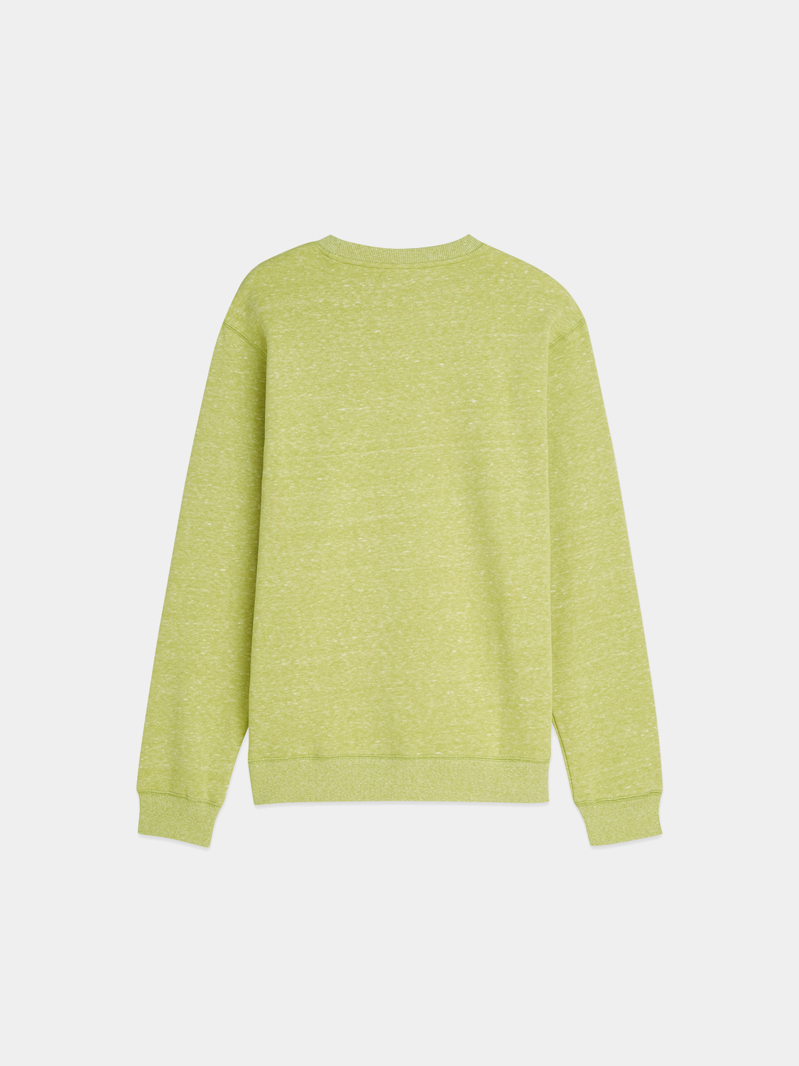 Scotch & Soda melange sweatshirt with a soft, textured fabric, featuring a relaxed fit and stylish design in a casual setting.