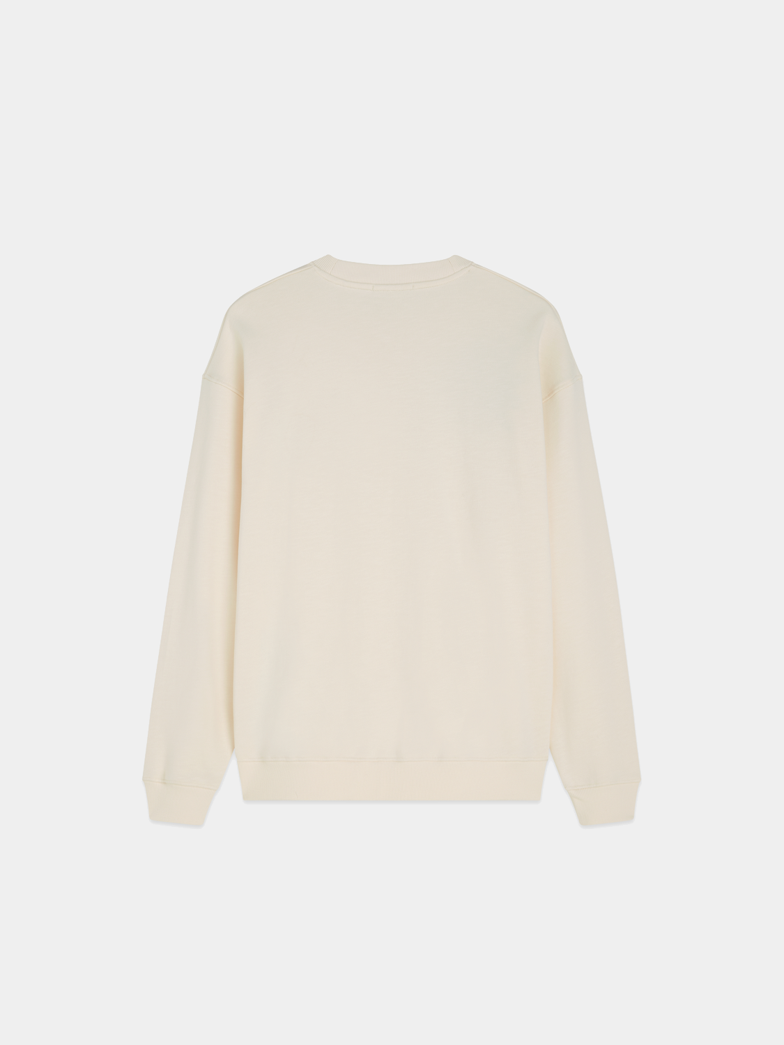 Blue embroidered sweatshirt from Scotch & Soda with detailed stitching, casual fit, and ribbed cuffs and hem.