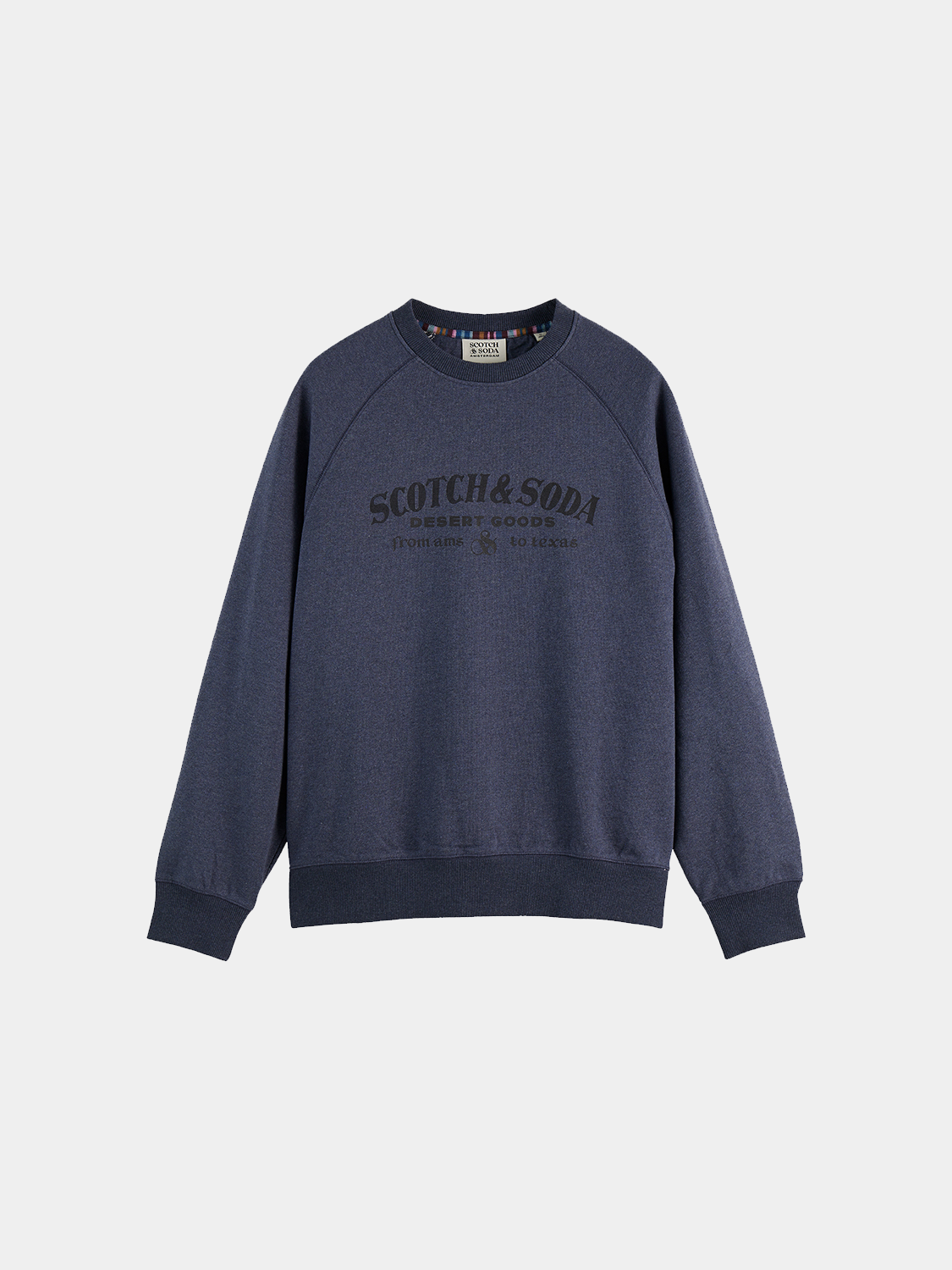 SCOTCH & SODA artwork sweatshirt with graphic design, casual fit, and soft fabric, ideal for comfortable everyday wear.
