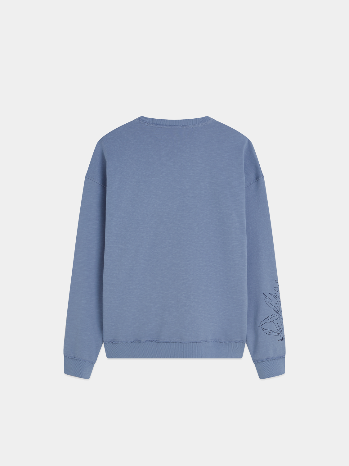 Embroidered sweatshirt from SCOTCH & SODA, featuring detailed embroidery on a comfortable sweats fabric.