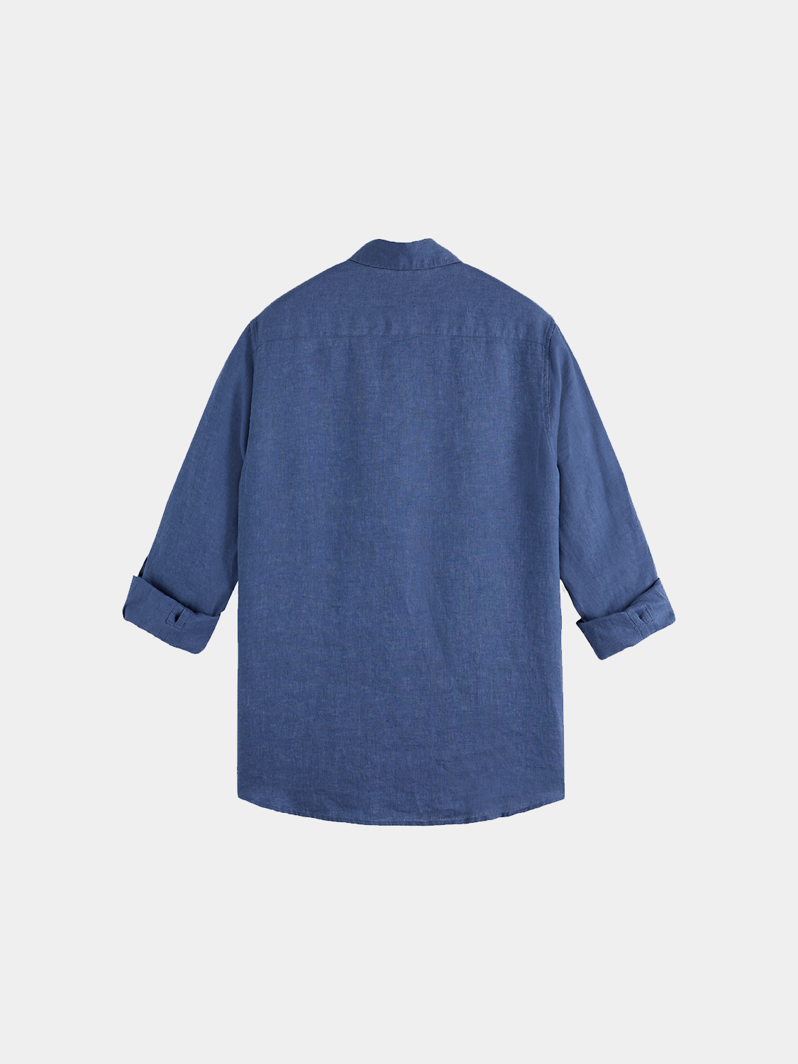 Long sleeve linen shirt by Scotch & Soda, featuring a relaxed fit and natural fabric in a neutral color.