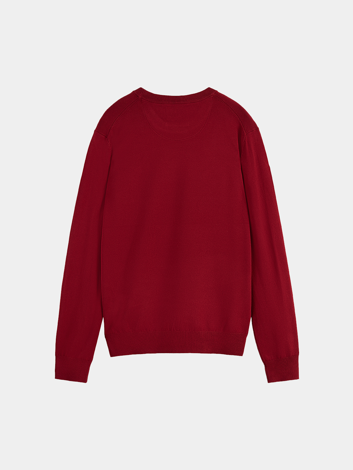Black Scotch & Soda viscose knitwear pullover with a relaxed fit and ribbed cuffs, perfect for casual wear.