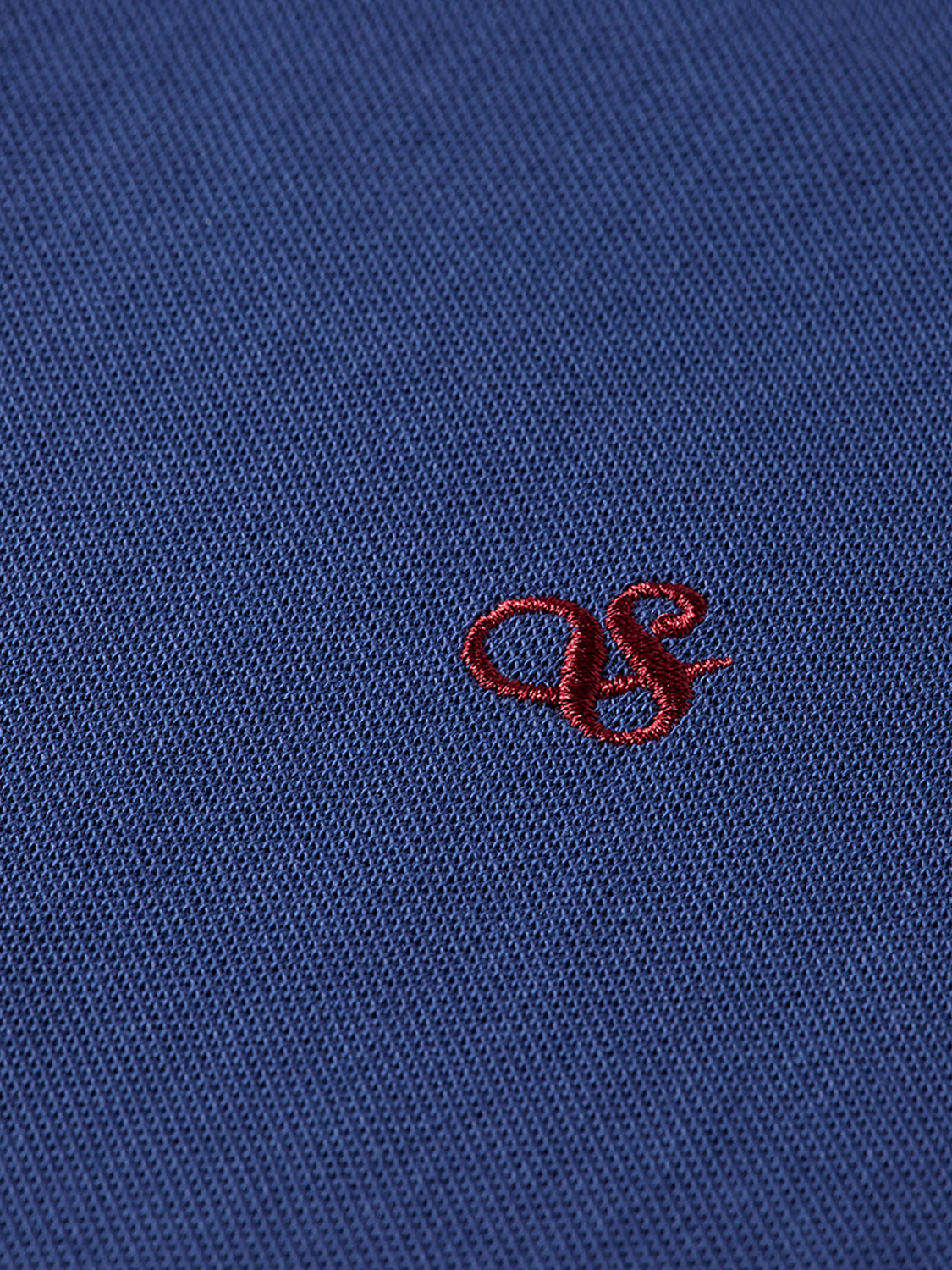 Scott & Soda logo pique polo shirt, men's casual polo with embroidered logo, short sleeves, and classic collar.