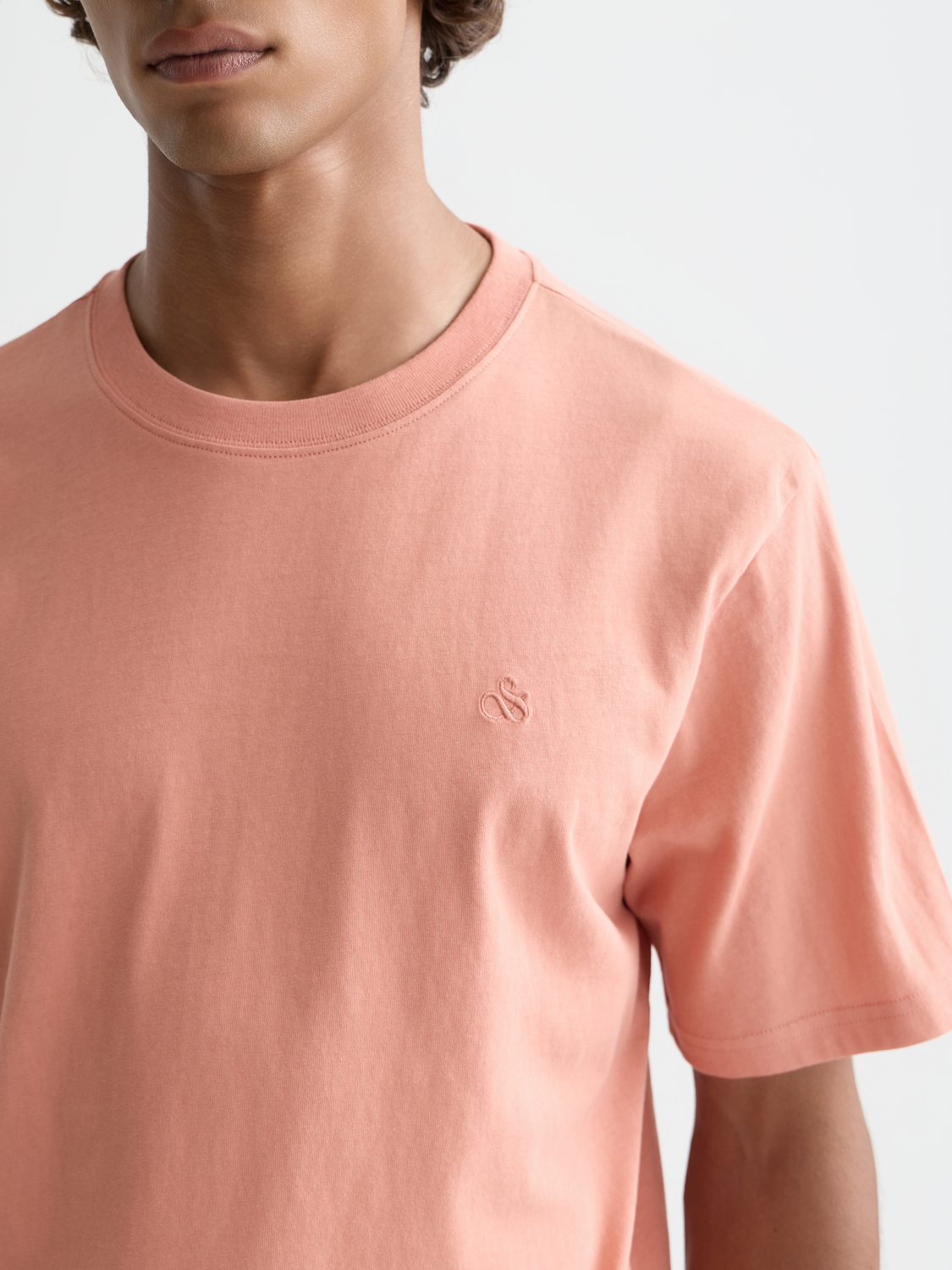 Short sleeve logo t-shirt by Scotch & Soda featuring a stylish graphic design on the front.