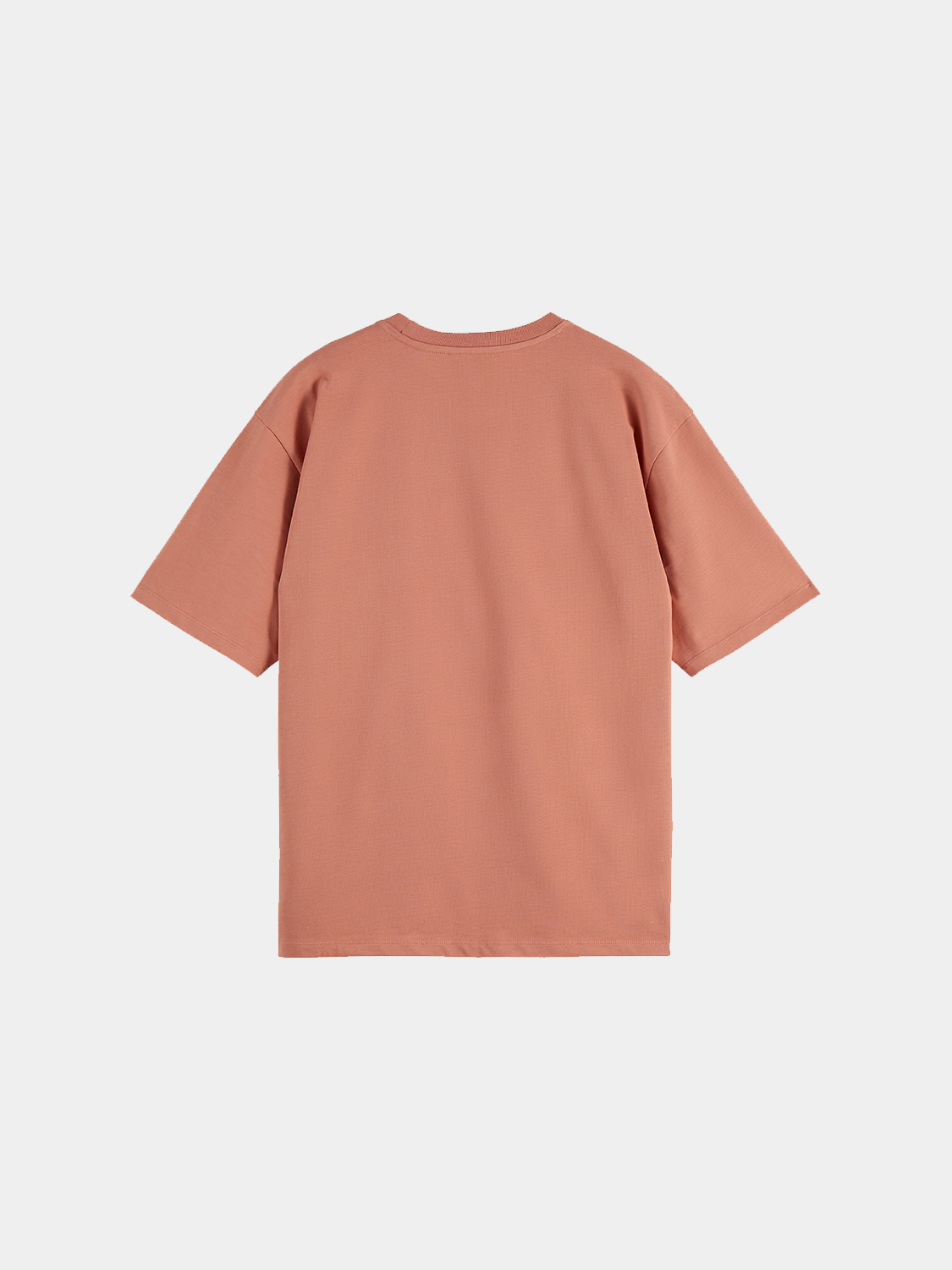Black short-sleeve Scotch & Soda chest pocket t-shirt with a casual fit, lightweight cotton fabric and classic crew neckline.