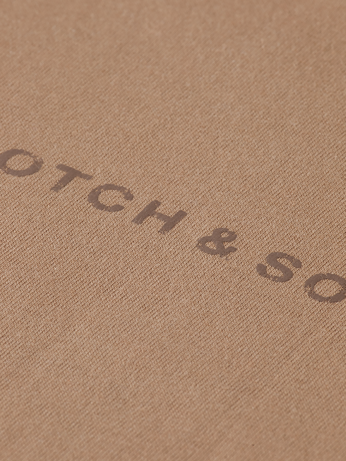 Black short-sleeve Scotch & Soda logo t-shirt with front graphic design on soft cotton fabric.