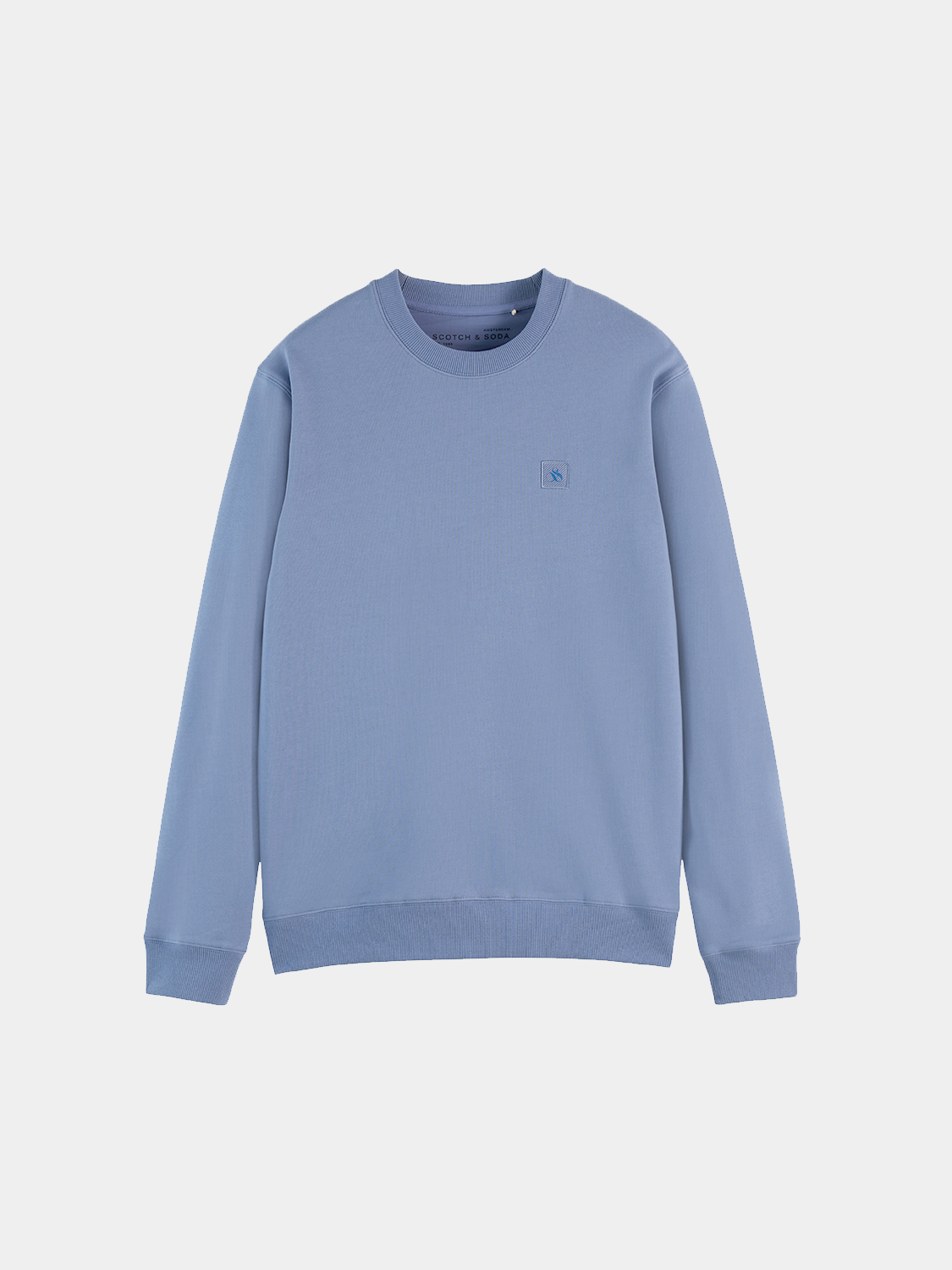 Scotch & Soda logo sweatshirt with a comfortable fit, featuring a bold logo design on the front in soft, casual fabric.