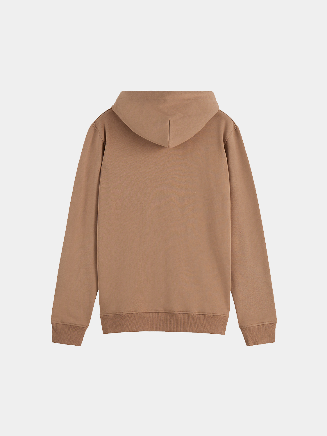 Black logo hoodie from Scotch & Soda, casual sweats with front branding and a comfortable fit.