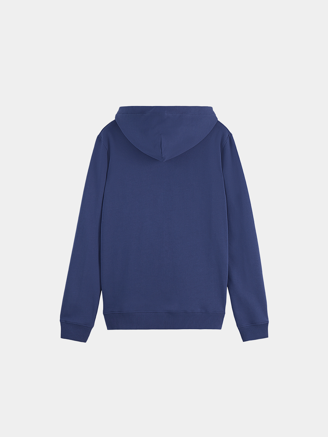 Black logo hoodie from SCOTCH & SODA, casual sweatshirt with front logo design and ribbed cuffs.