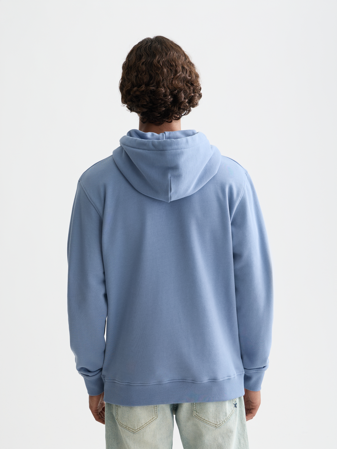 Scotch & Soda logo hoodie in gray sweats with front logo design, casual fit, and soft fabric.