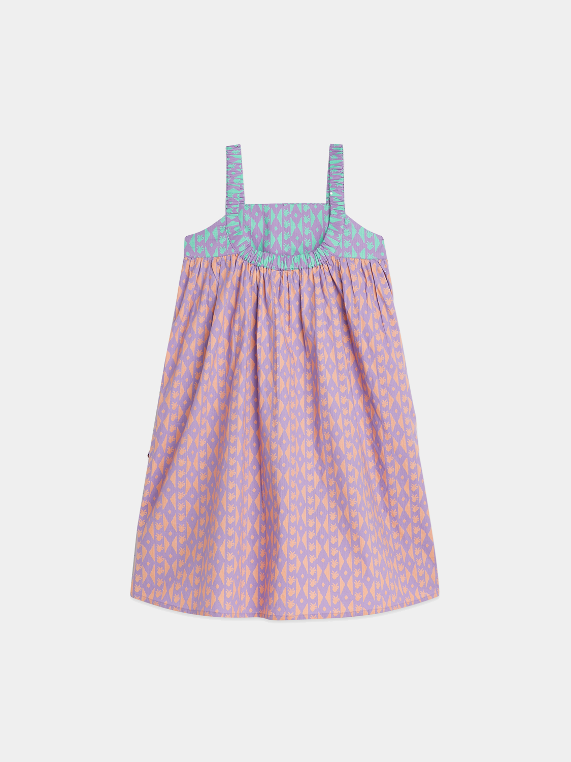 Kids' printed dress by Scotch & Soda featuring colorful patterns and a comfortable fit, suitable for everyday wear.
