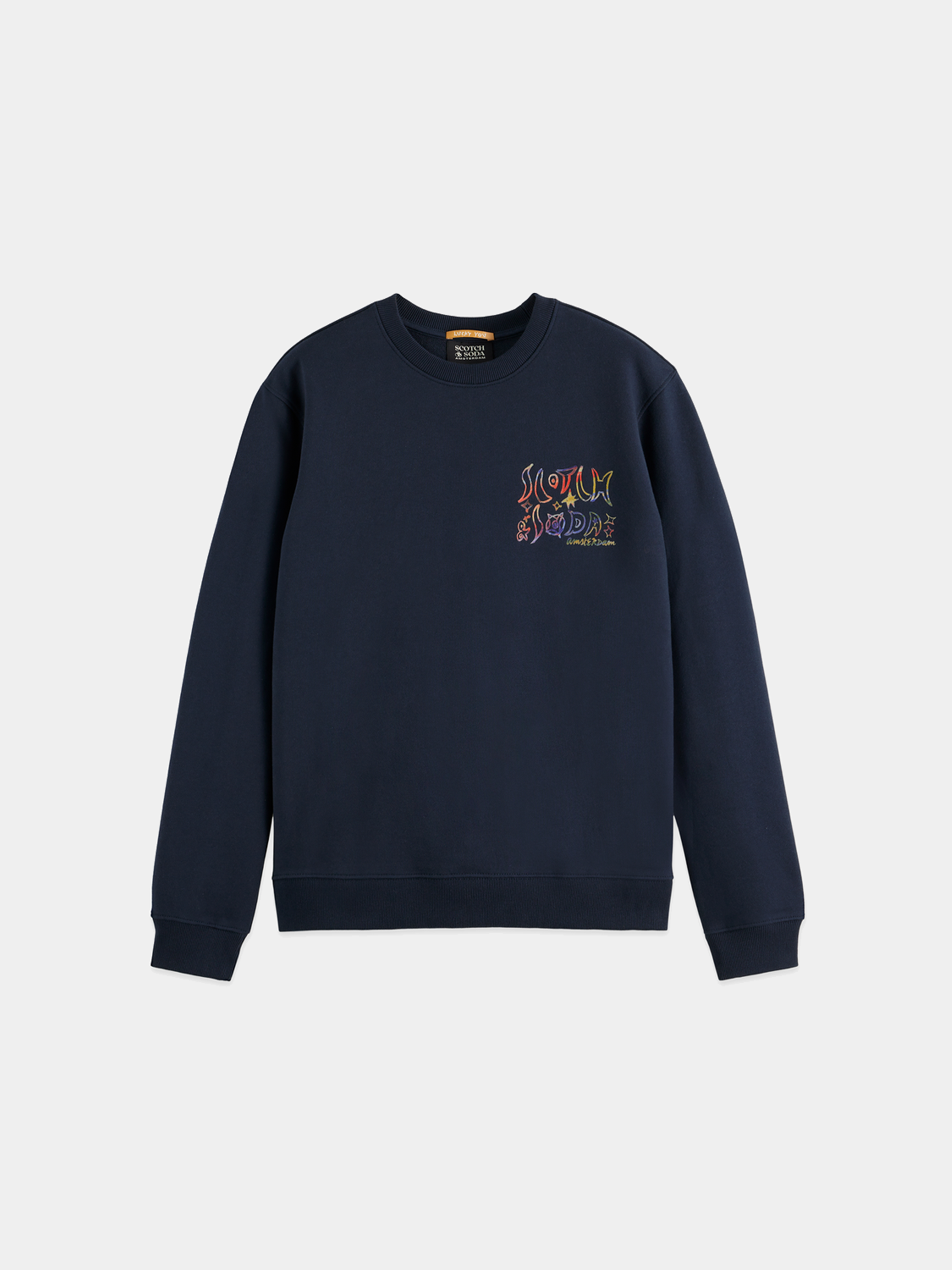 SCOTCH & SODA Artwork sweatshirt featuring a creative graphic design on a comfortable sweatshirt for casual wear.