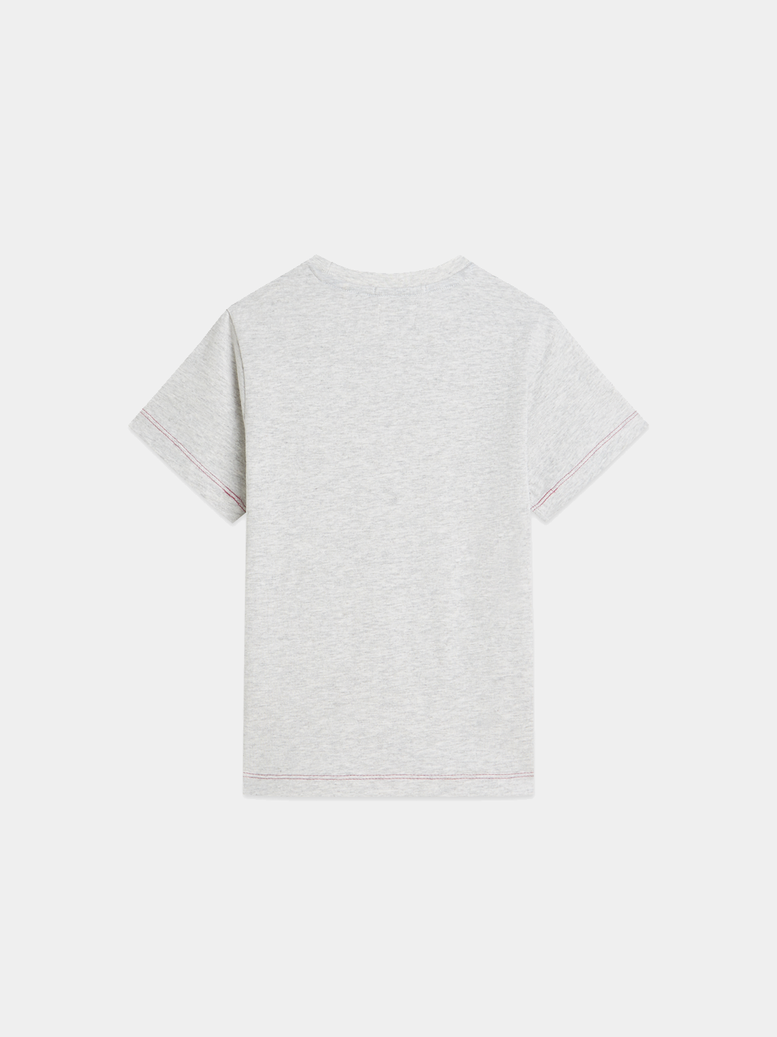 Kids artwork t-shirt by Scotch & Soda, short sleeve tee featuring colorful artistic design, suitable for children.