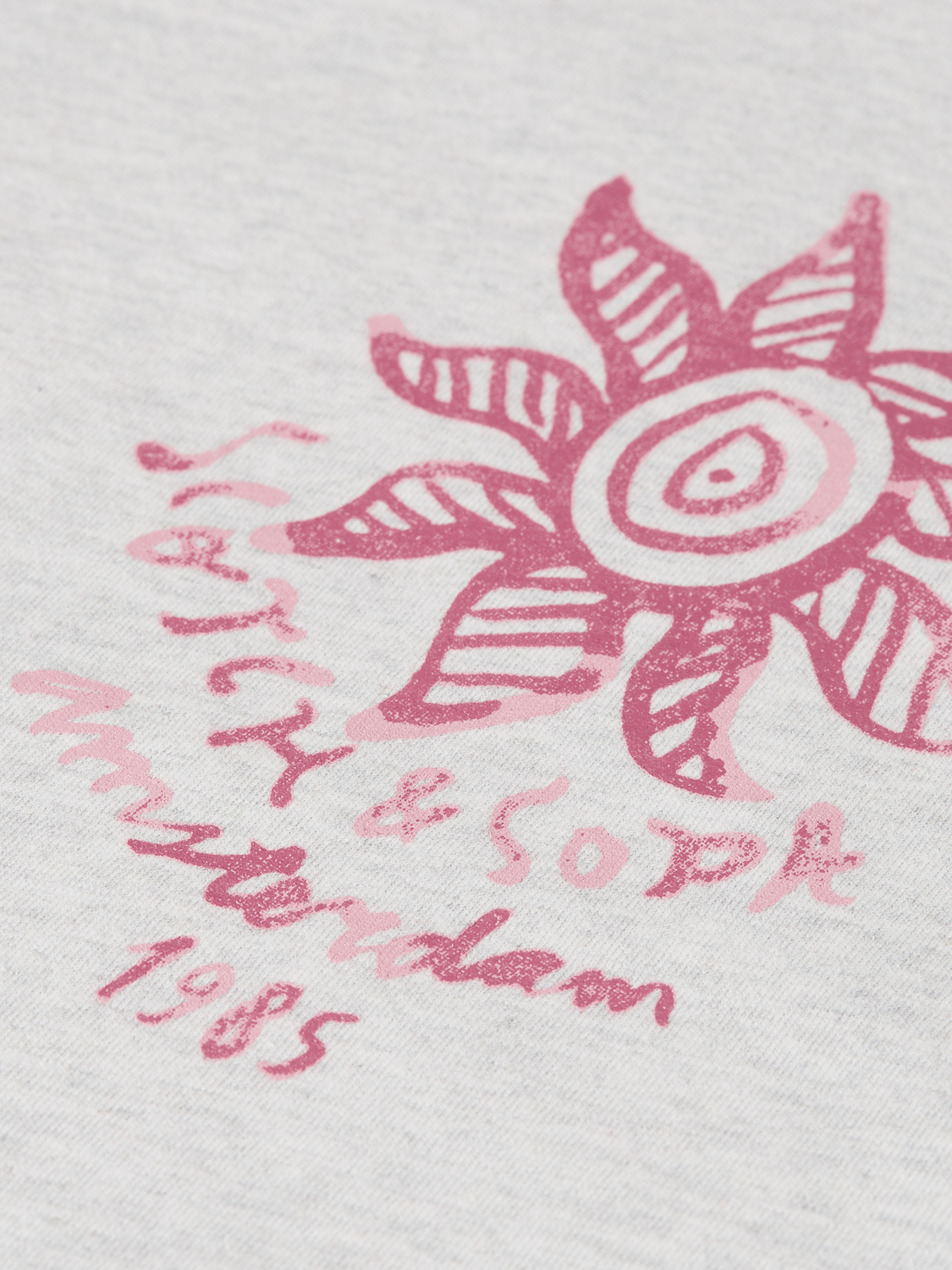 Kids' short sleeve artwork T-shirt by Scotch & Soda featuring colorful graphic design and comfortable cotton fabric.