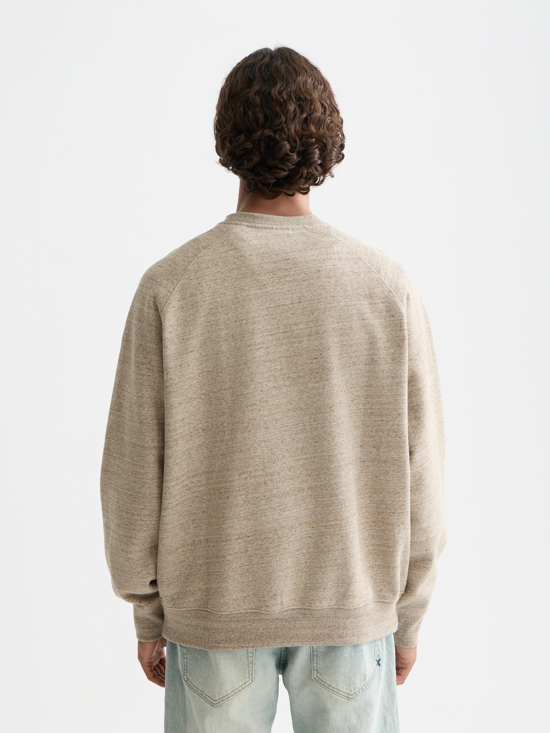 Space yarn sweatshirt by Scotch & Soda, cozy black sweatshirt with space-inspired design, soft knit fabric, casual fit.