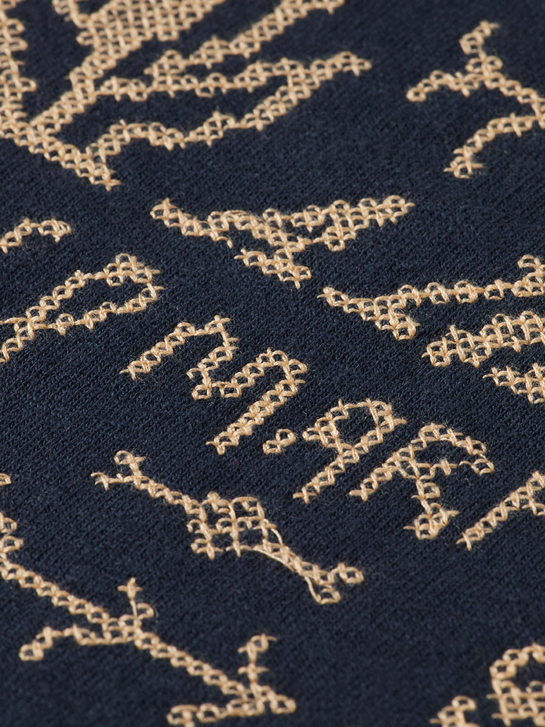 Embroidered artwork sweatshirt by Scotch & Soda, featuring detailed embroidery on a casual sweats hoodie.