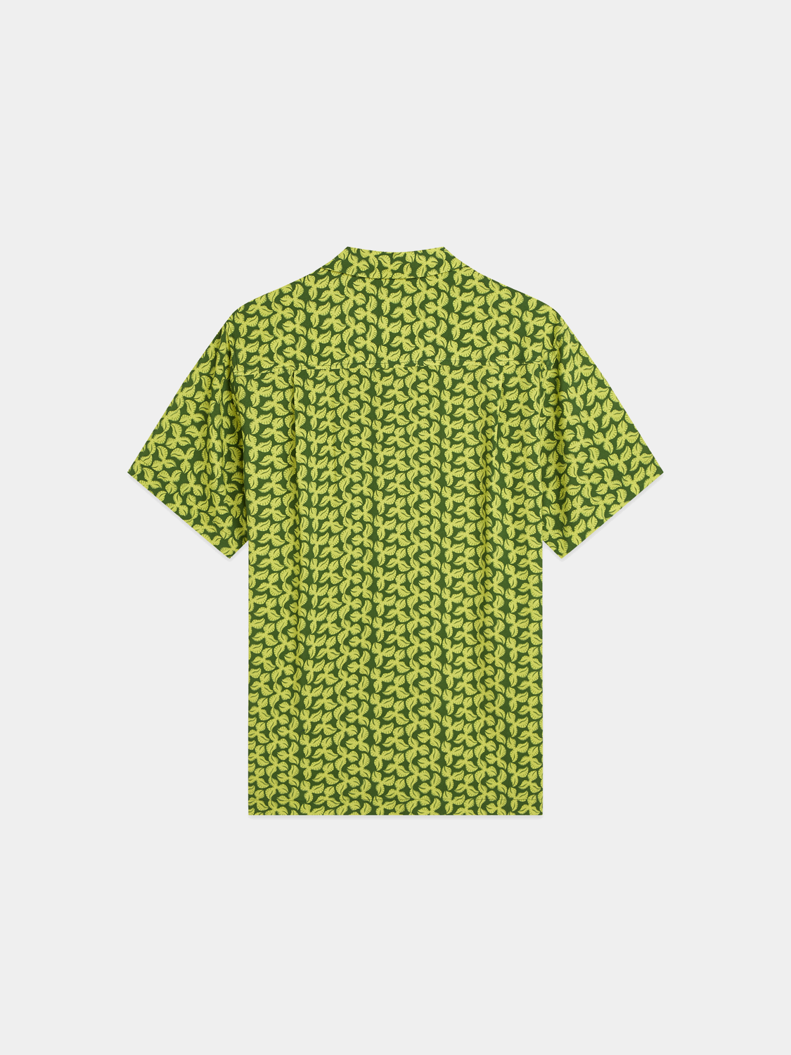 Printed short-sleeved shirt by Scotch & Soda featuring a stylish design, displayed on a mannequin with a plain background.