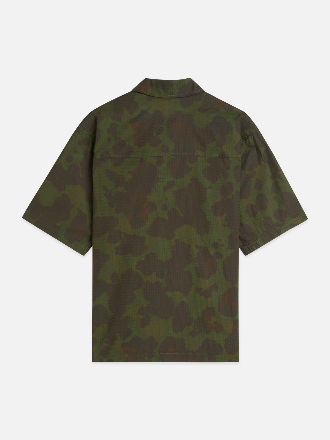 Printed relaxed-fit short-sleeved shirt
