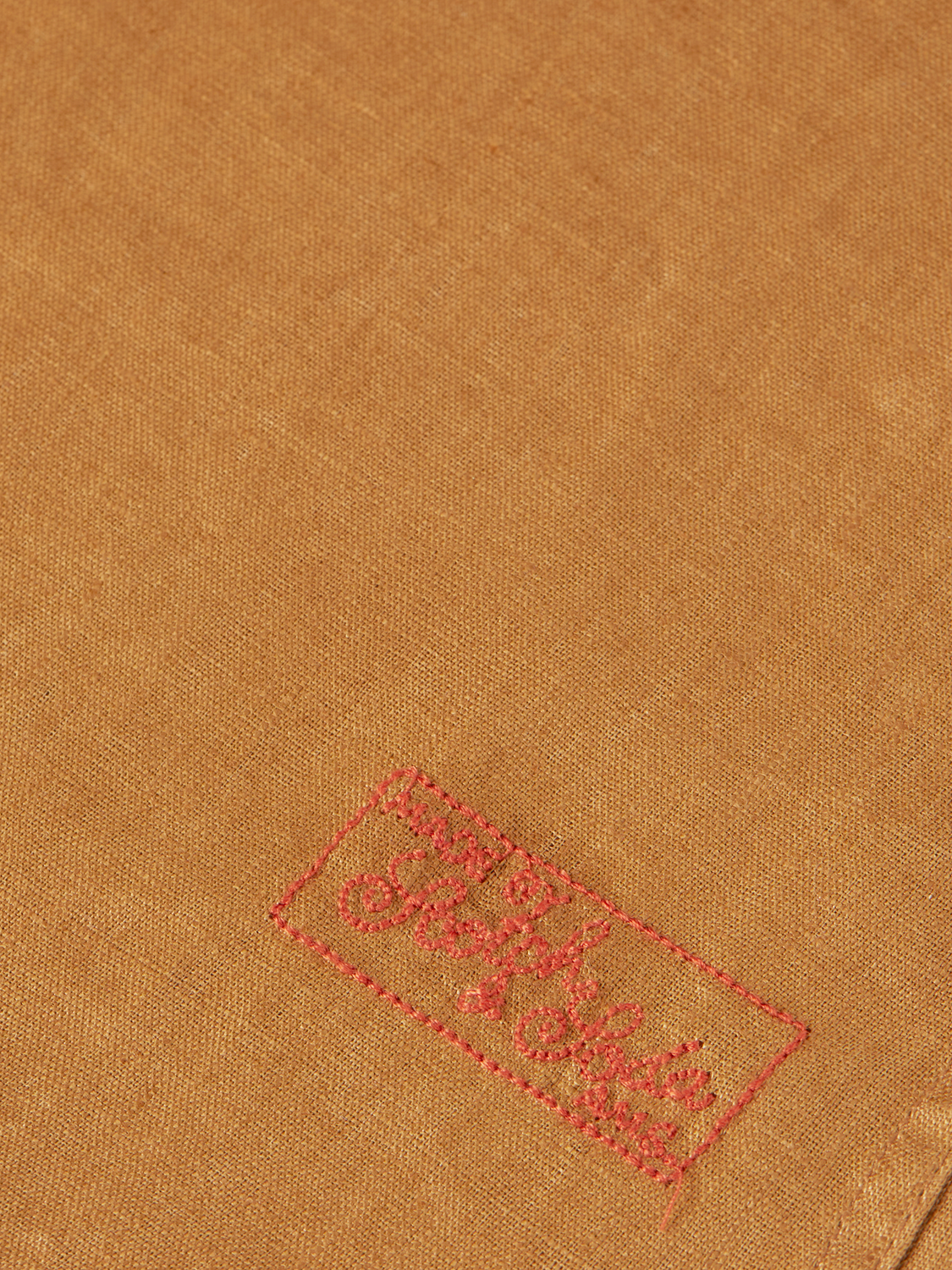 Long-sleeve Scotch & Soda linen shirt with a relaxed fit, featuring a classic collar and button-front design.