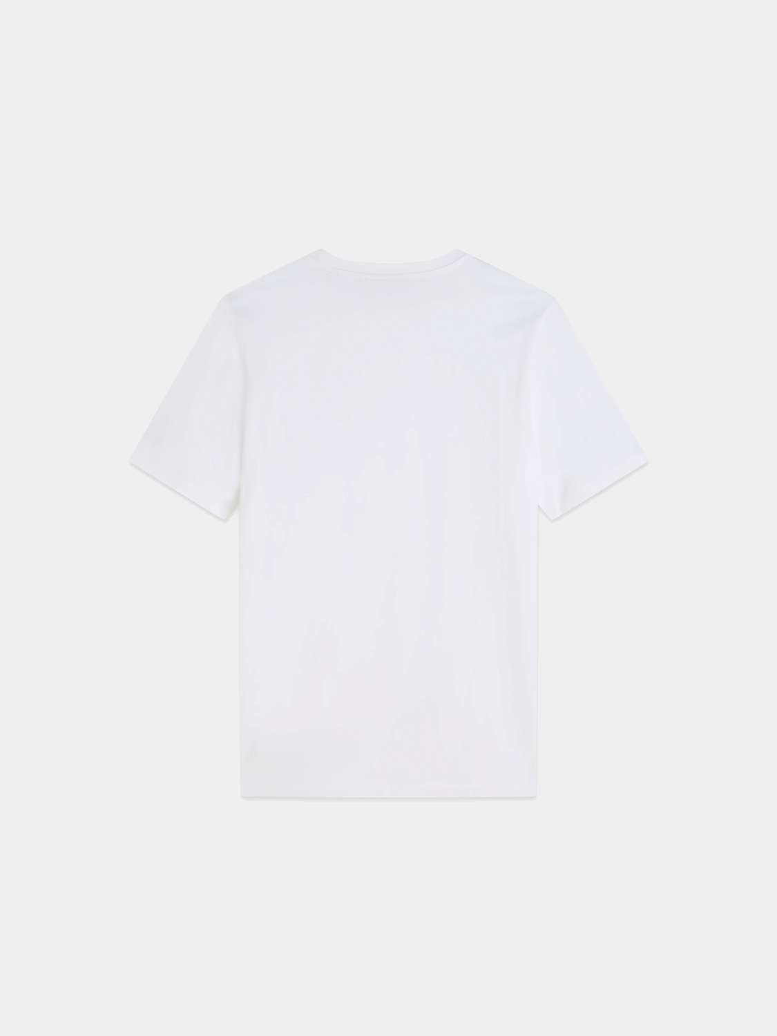 Black artwork T-shirt from SCOTCH & SODA with short sleeves, featuring a colorful graphic design on the front.