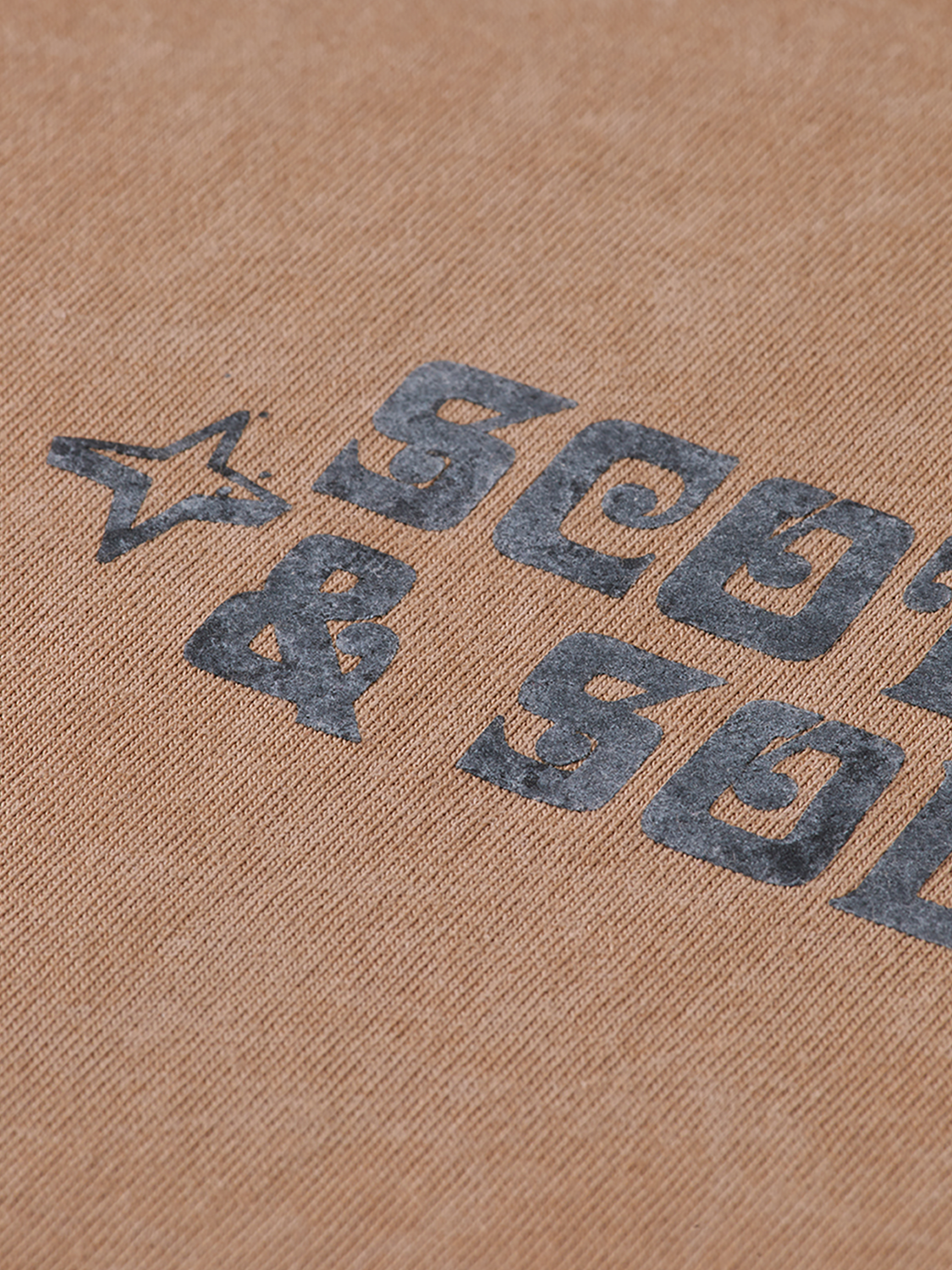 Light blue Scotch & Soda logo T-shirt with short sleeves, casual fit, and graphic logo on front.