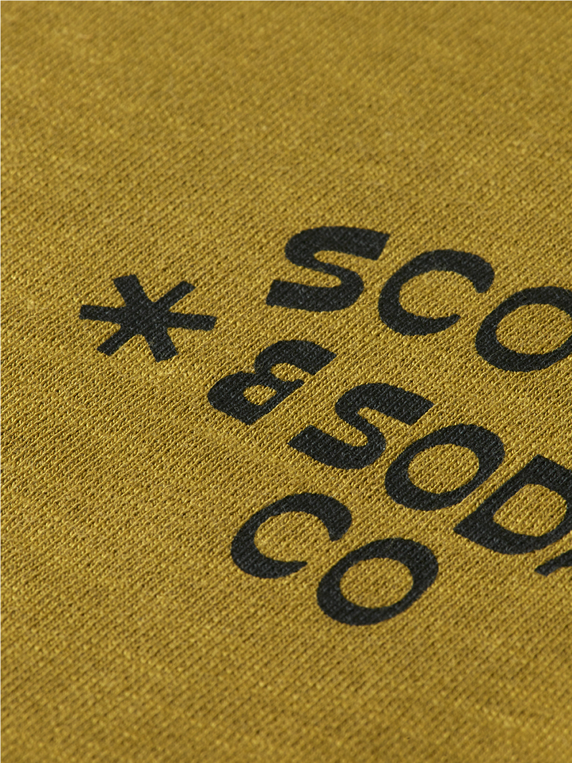 SCOTCH & SODA logo sweatshirt, casual sweatshirt with visible brand logo, soft fabric and relaxed fit, gray color.