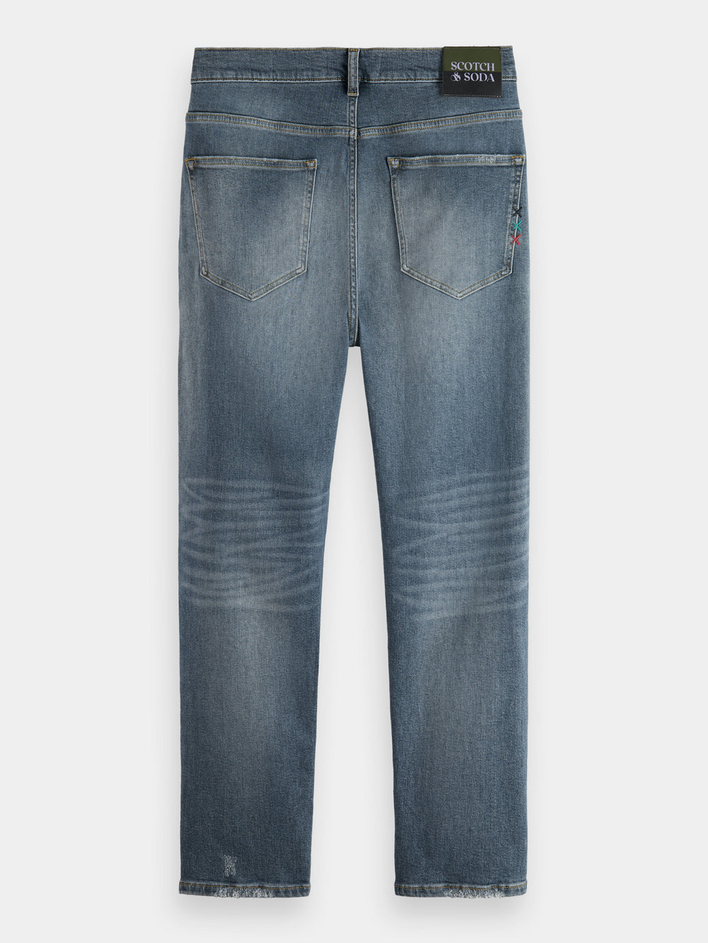 Drop regular tapered-fit jeans - Scotch & Soda NZ