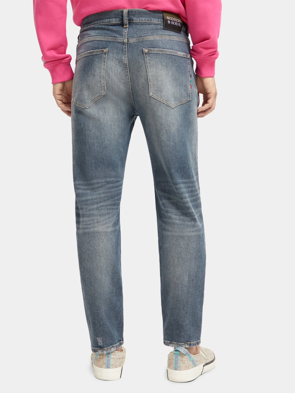 Drop regular tapered-fit jeans - Scotch & Soda NZ