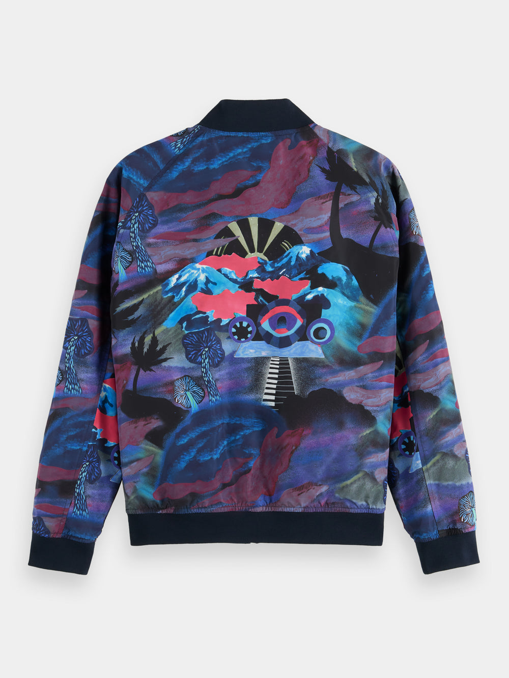 Reversible bomber jacket - Scotch & Soda NZ