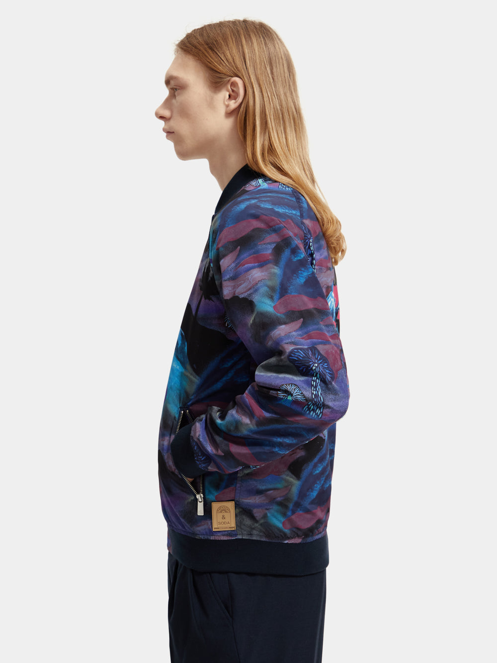 Reversible bomber jacket - Scotch & Soda NZ