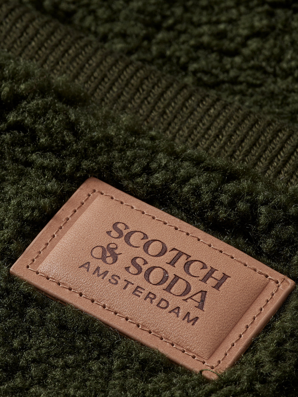 Shearling cardigan jacket - Scotch & Soda NZ