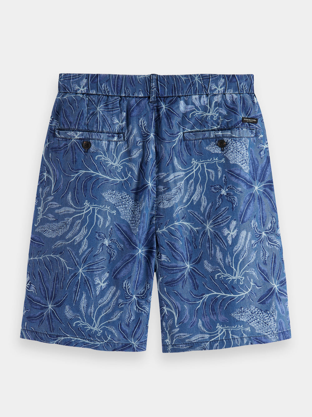 Twilt printed pleated chino shorts - Scotch & Soda NZ