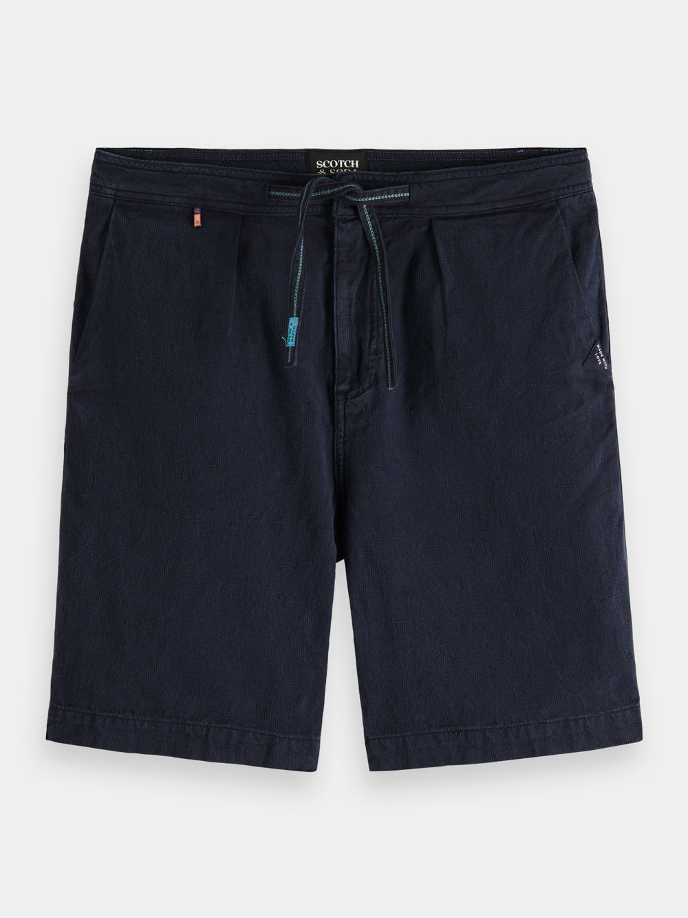 Fave garment-dyed Bermuda shorts - Scotch & Soda NZ