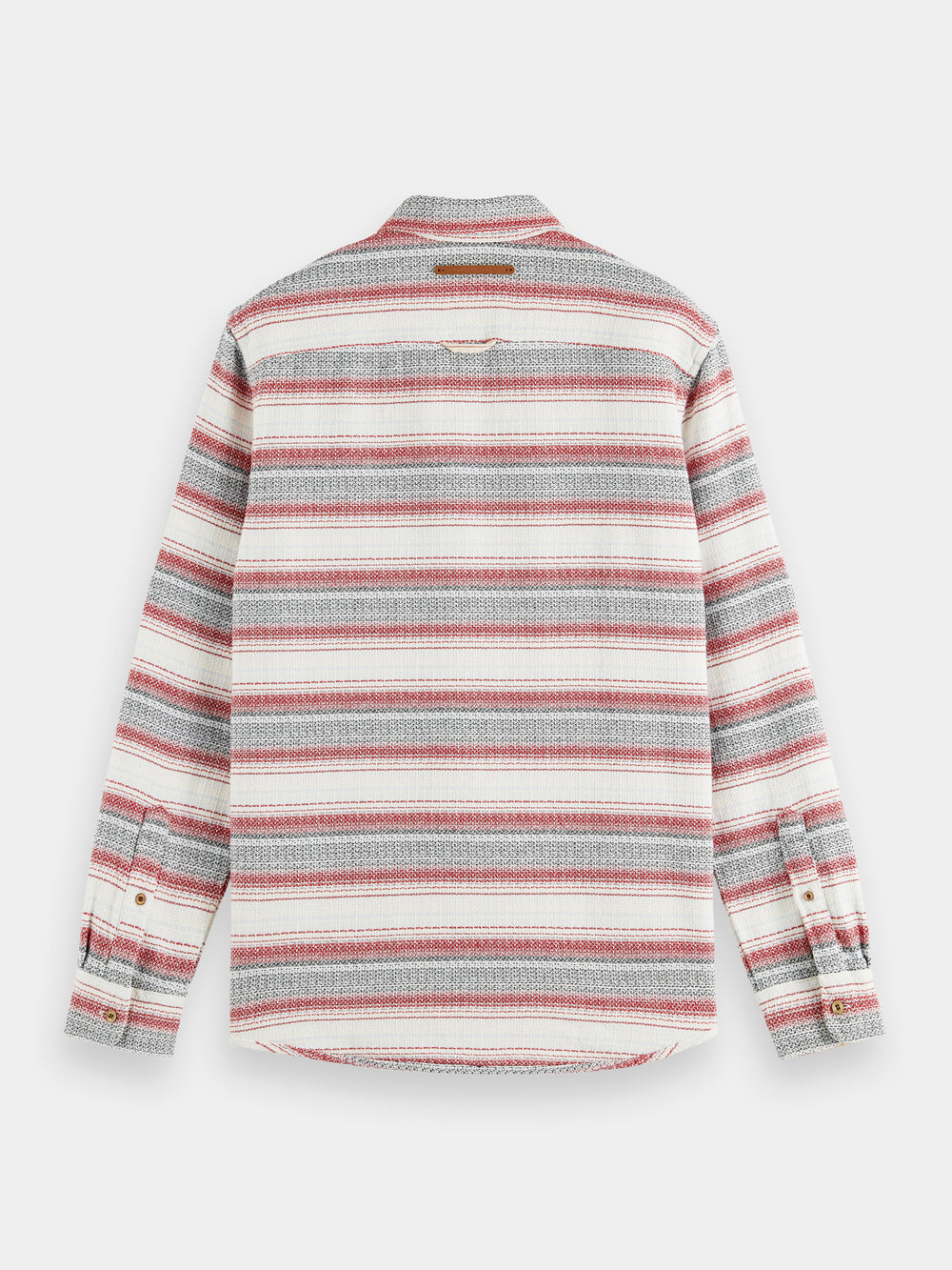 Waffle check shirt - Scotch & Soda NZ