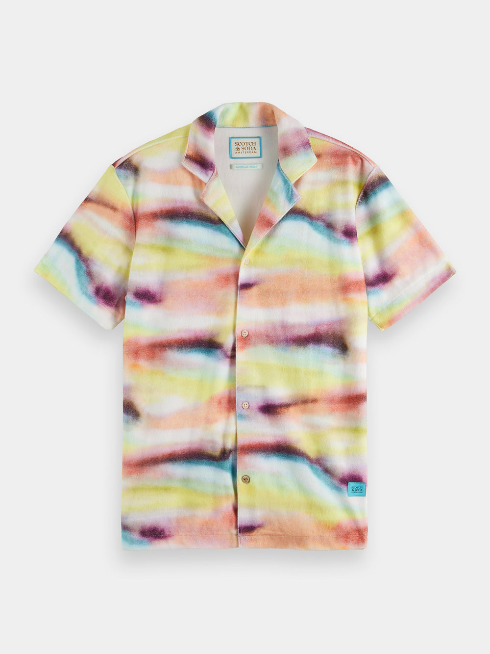 Towelling camp shirt - Scotch & Soda NZ