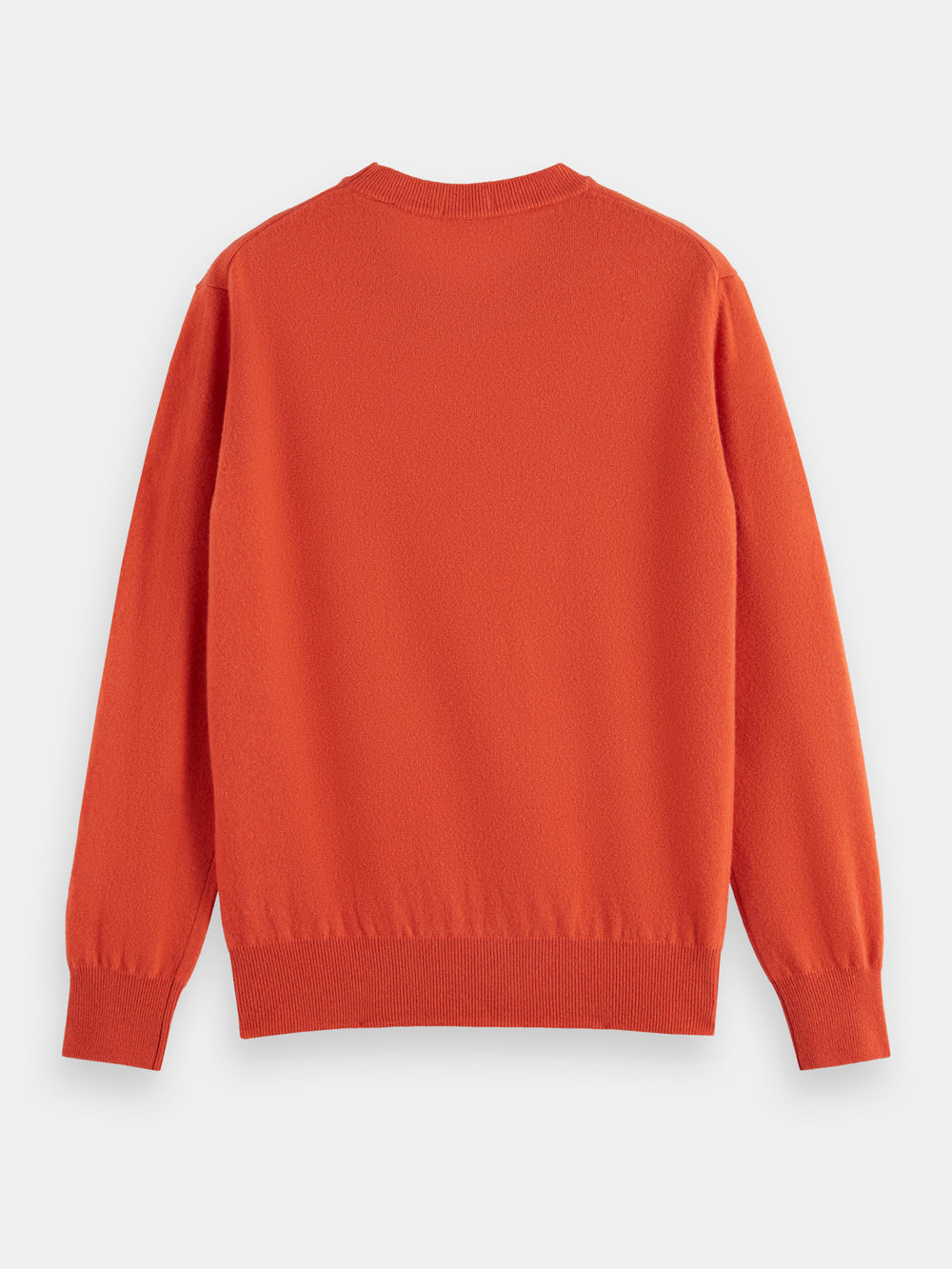 Recycled wool-cashmere blend crewneck pullover - Scotch & Soda NZ