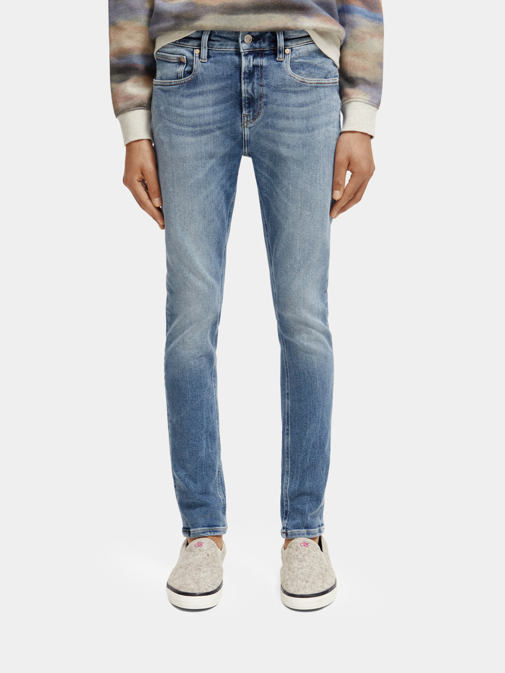 Skim super slim-fit jeans - Scotch & Soda NZ