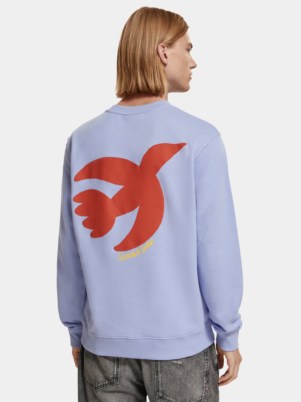 Free spirit crewneck sweatshirt - Scotch & Soda NZ