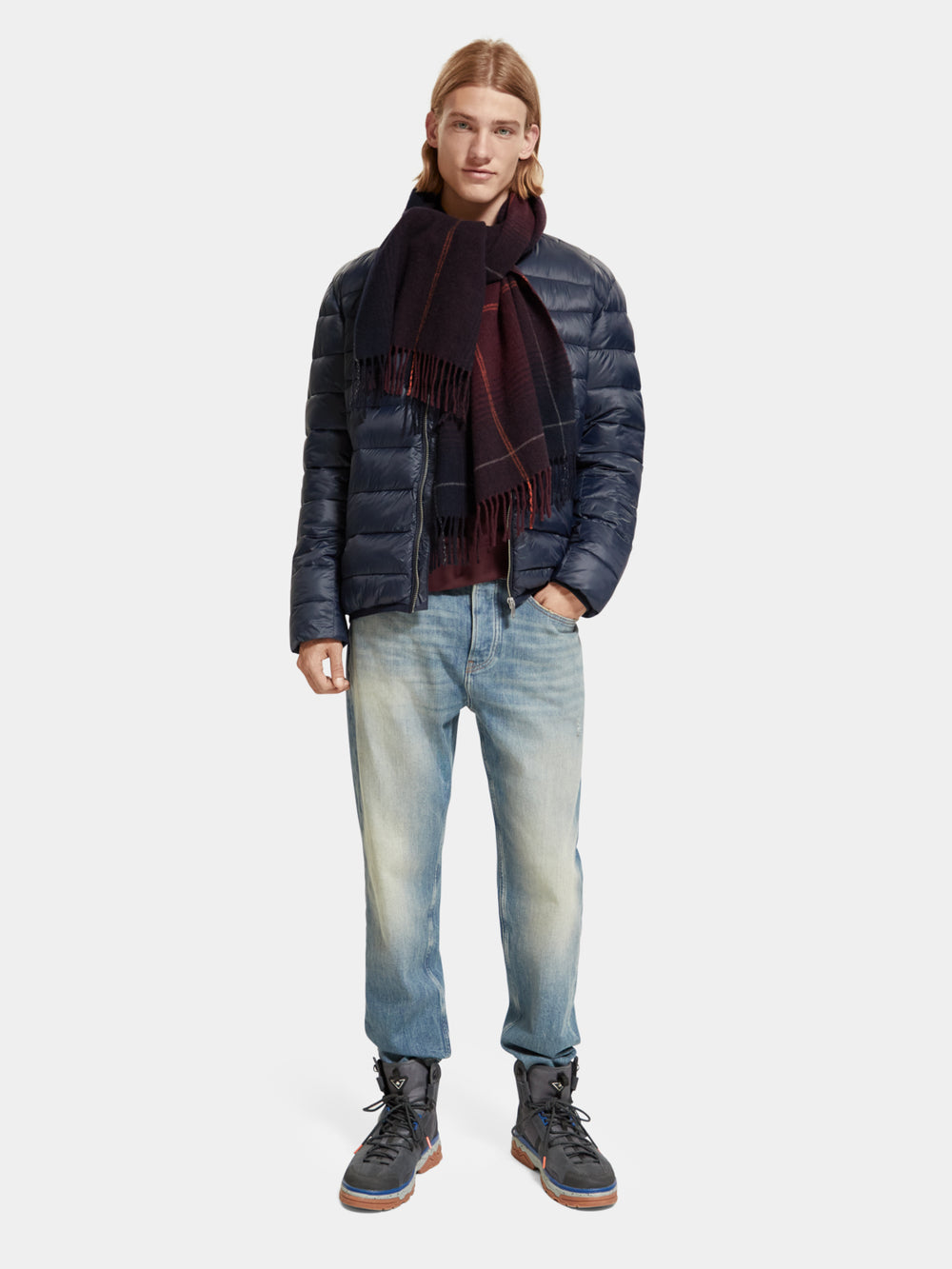 Padded puffer jacket - Scotch & Soda NZ