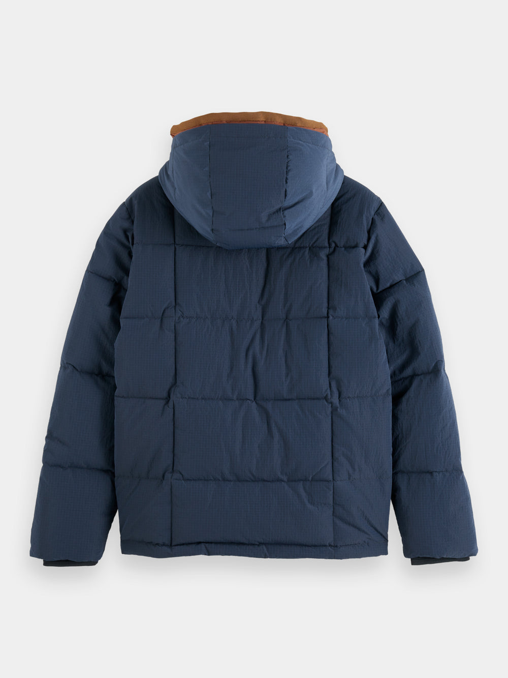 Hooded puffer jacket - Scotch & Soda NZ