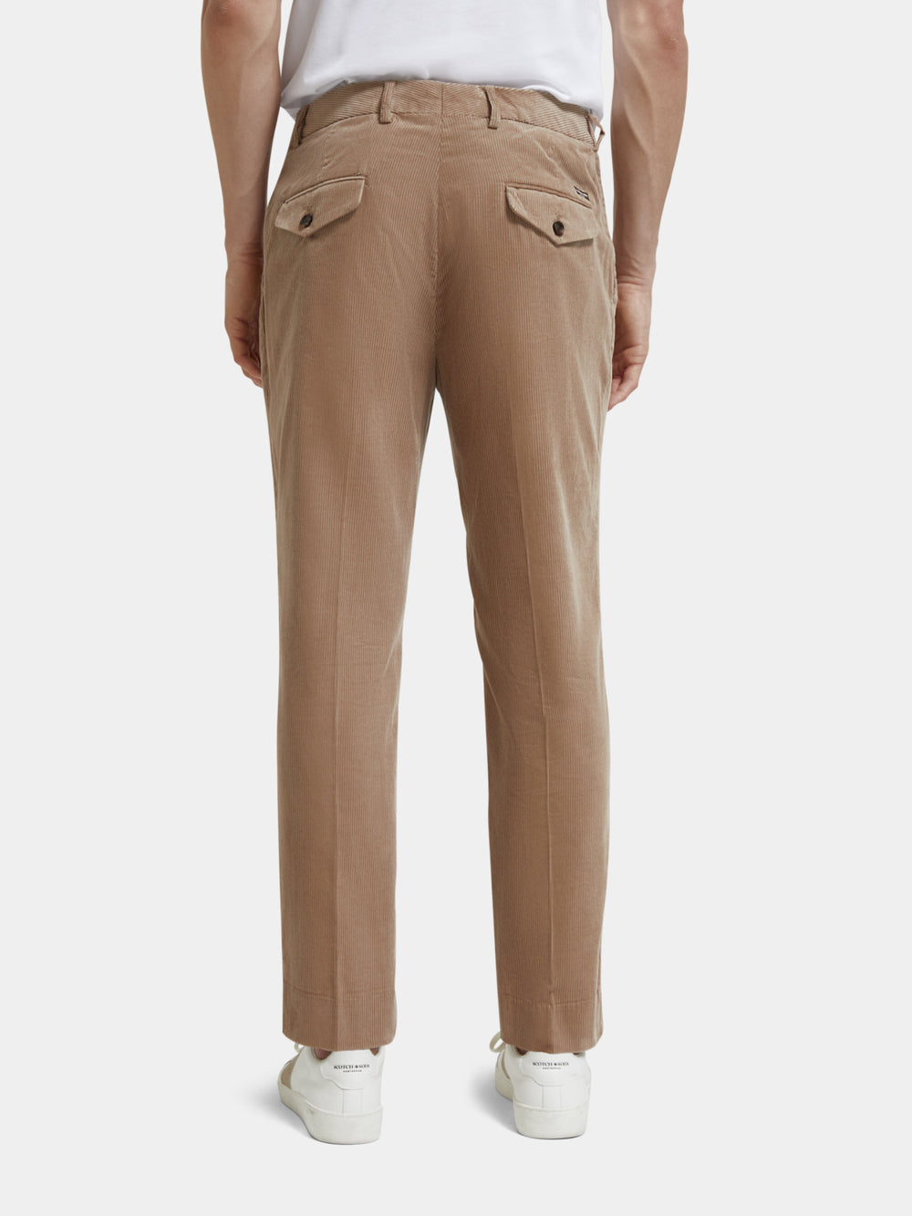 Blake pleated corduroy chino - Scotch & Soda NZ