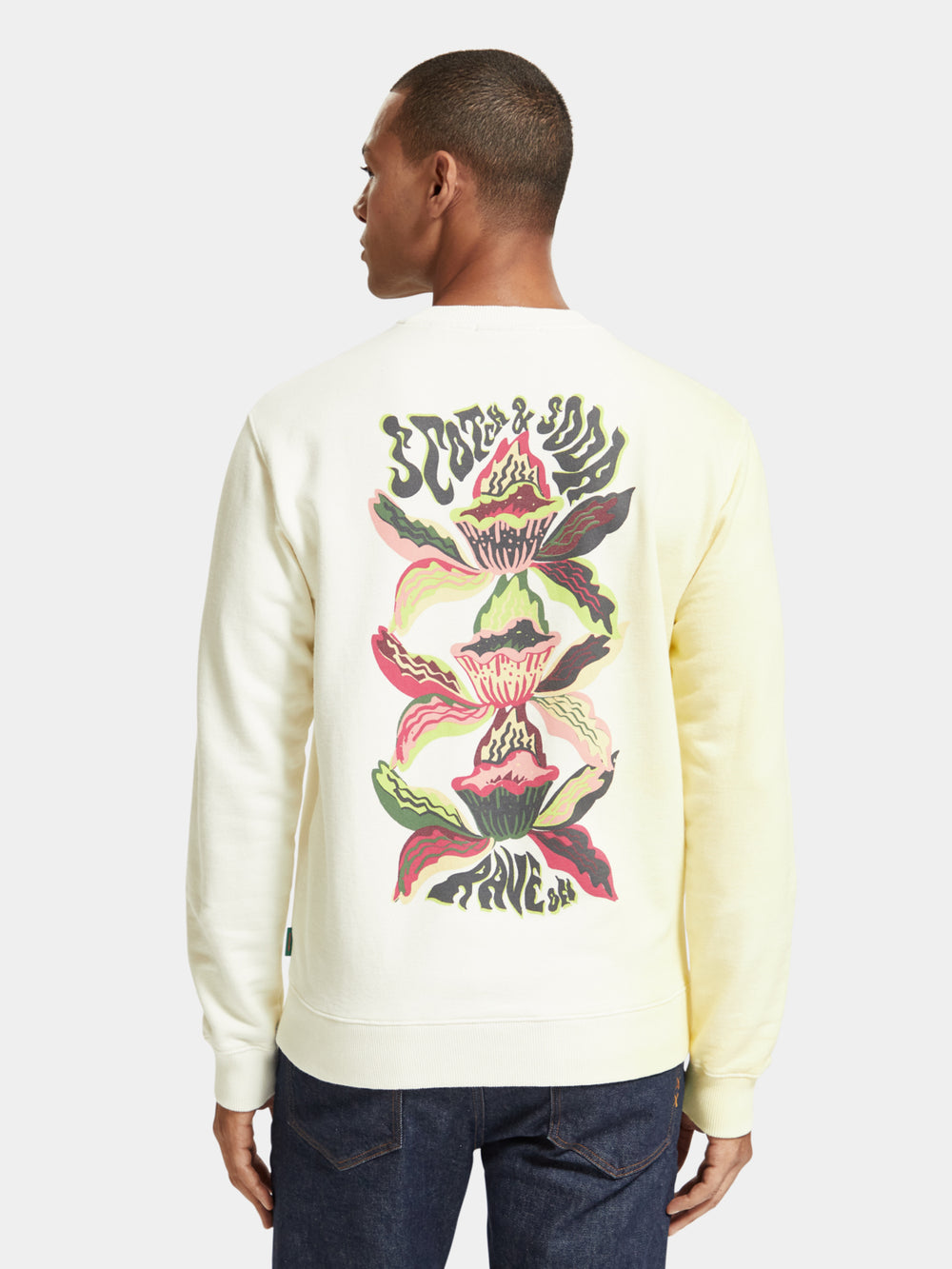 Regular-fit graphic sweatshirt - Scotch & Soda NZ