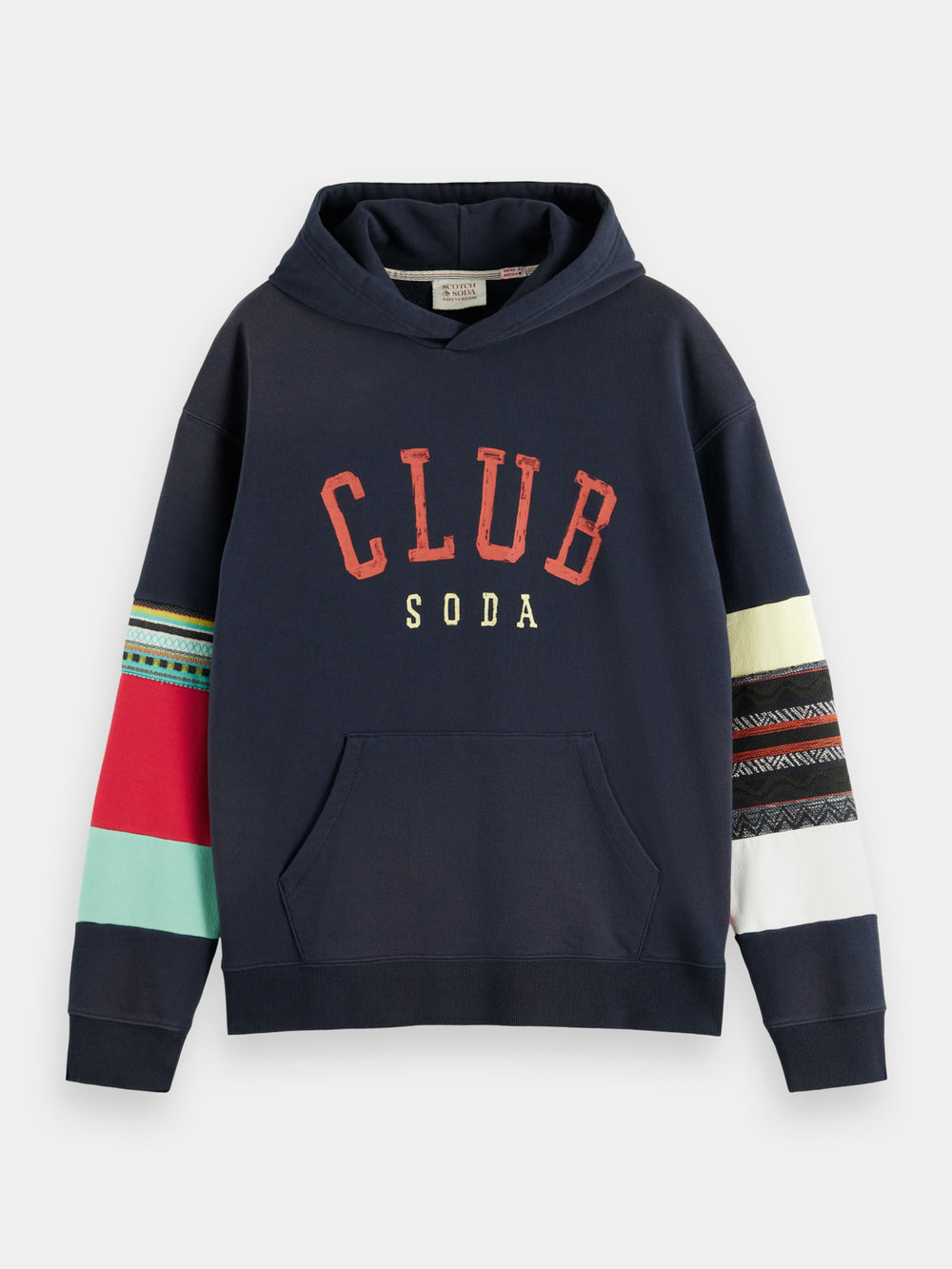 Relaxed-fit Club Soda hoodie - Scotch & Soda NZ