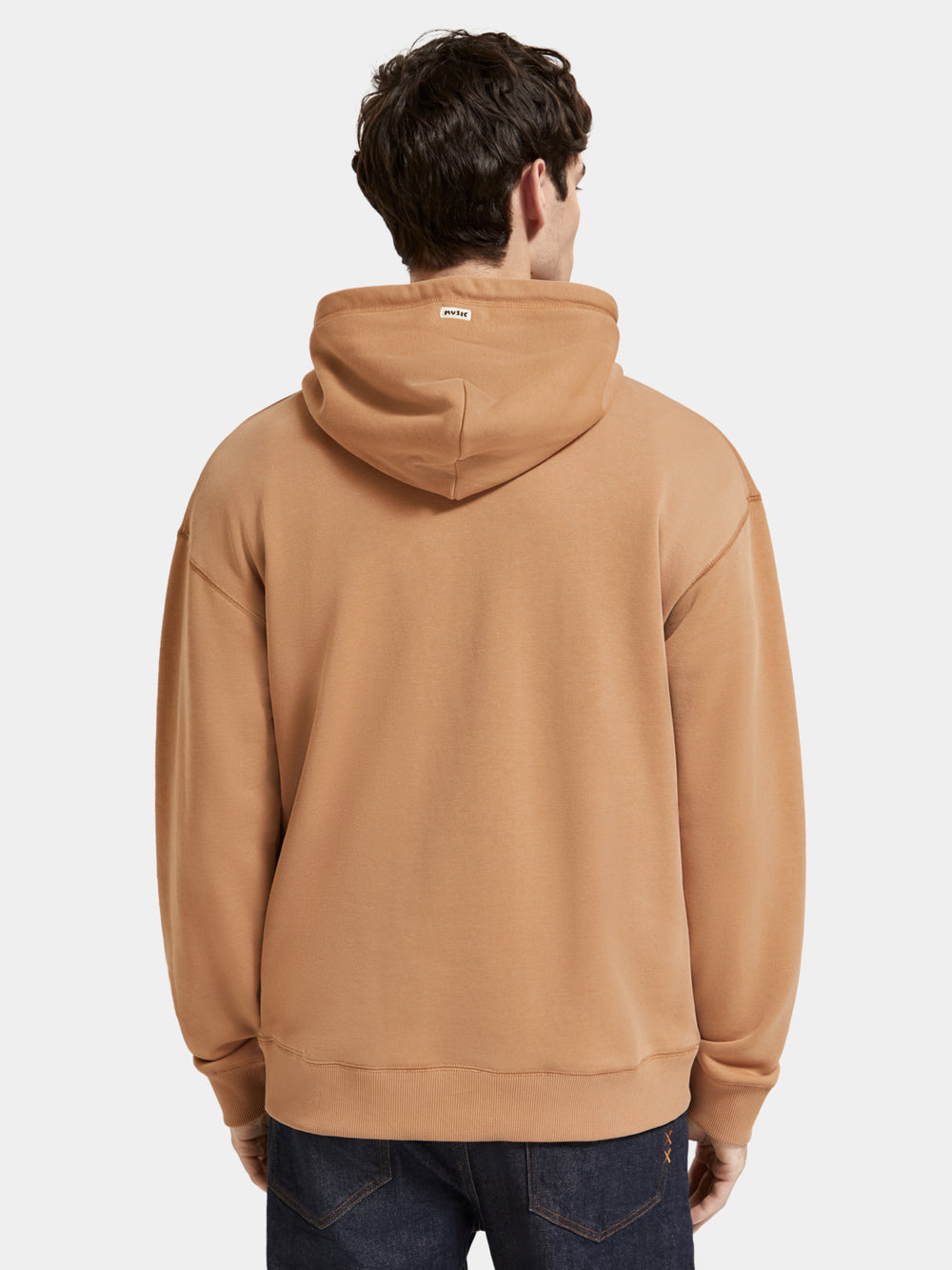 Relaxed-fit artwork hoodie - Scotch & Soda NZ