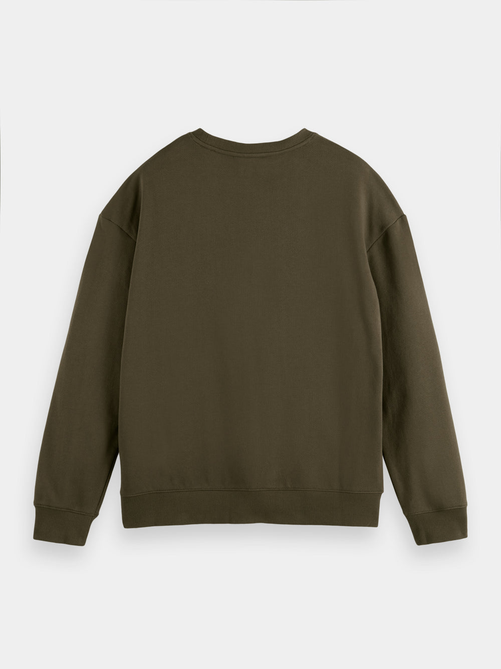 Relaxed-fit felpa mix sweatshirt - Scotch & Soda NZ