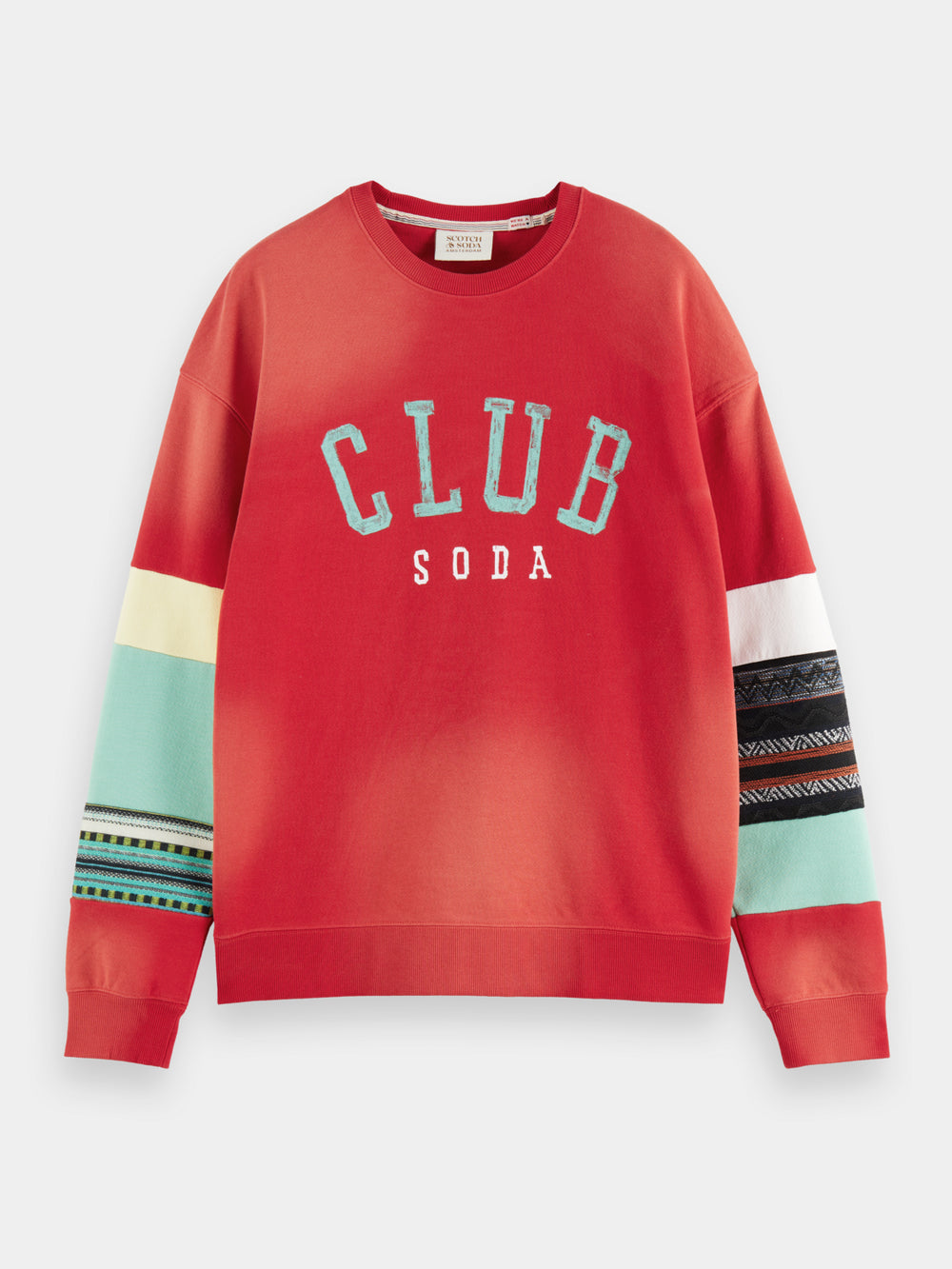 Relaxed-fit Club Soda sweatshirt - Scotch & Soda NZ